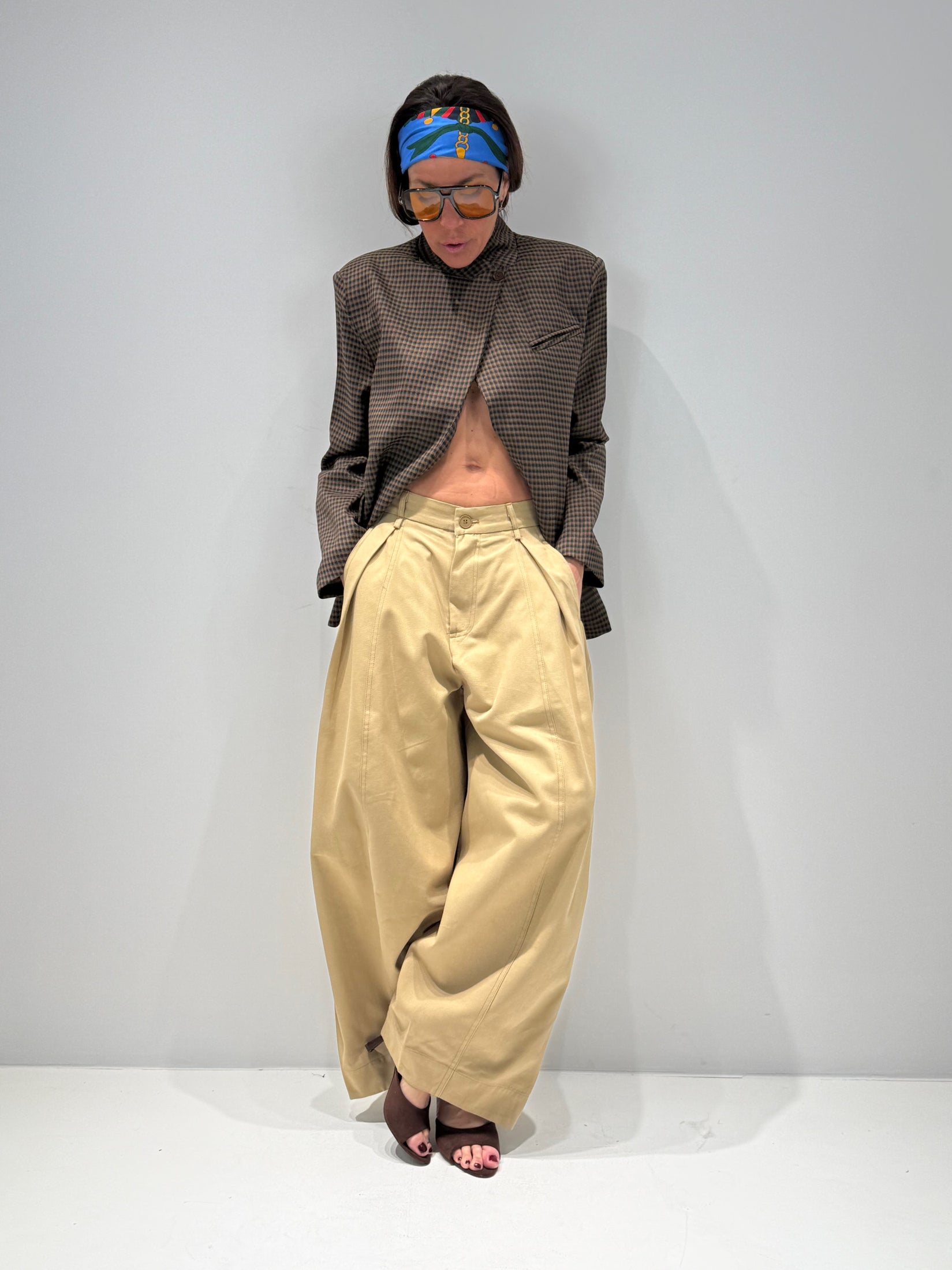 GIACCA ALMIRI LONDON marrone|Colore:Marrone