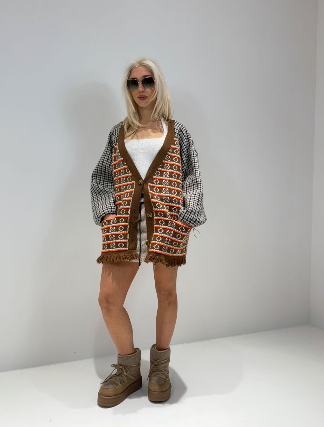 GIACCA OVER IN LANA FANTASIA