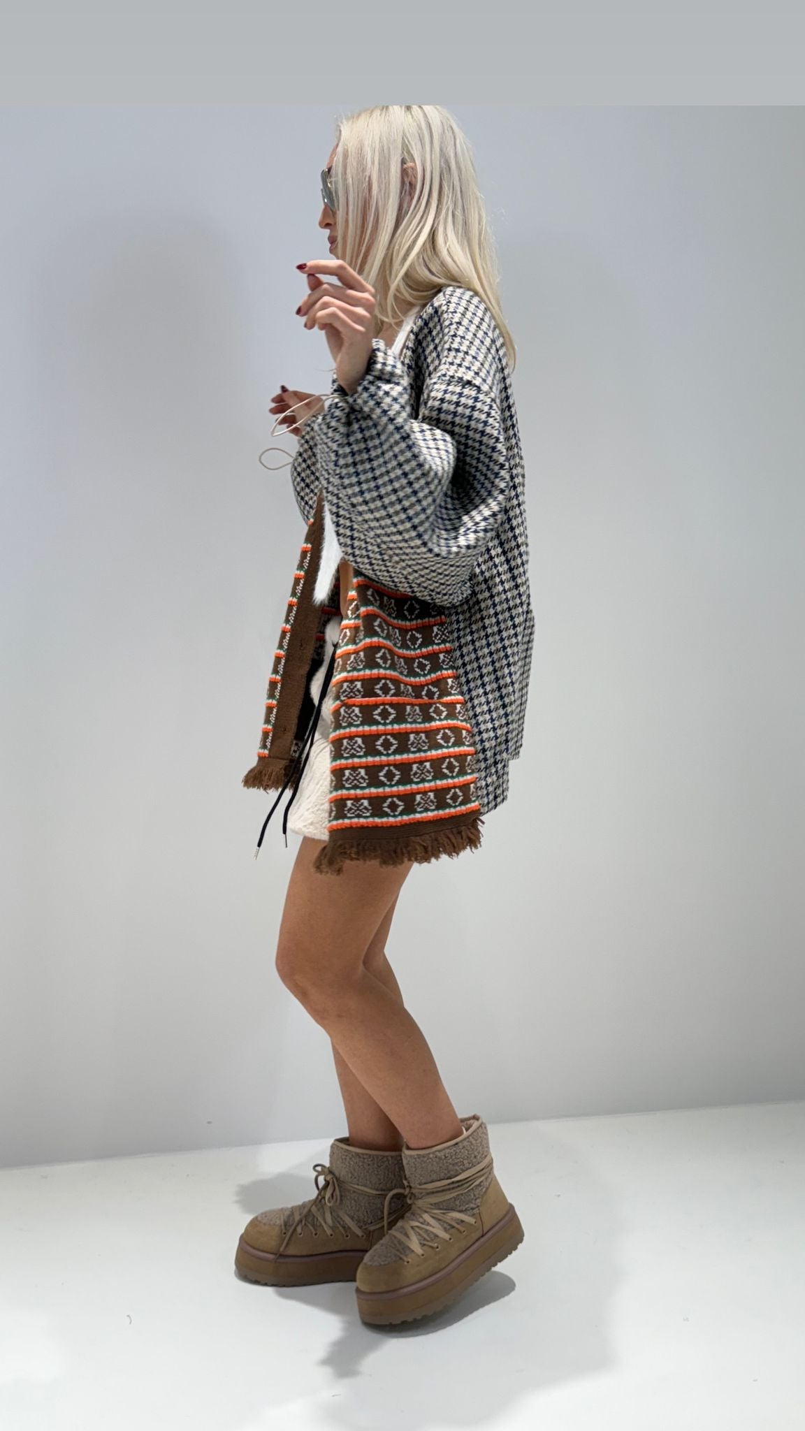 GIACCA OVER IN LANA FANTASIA