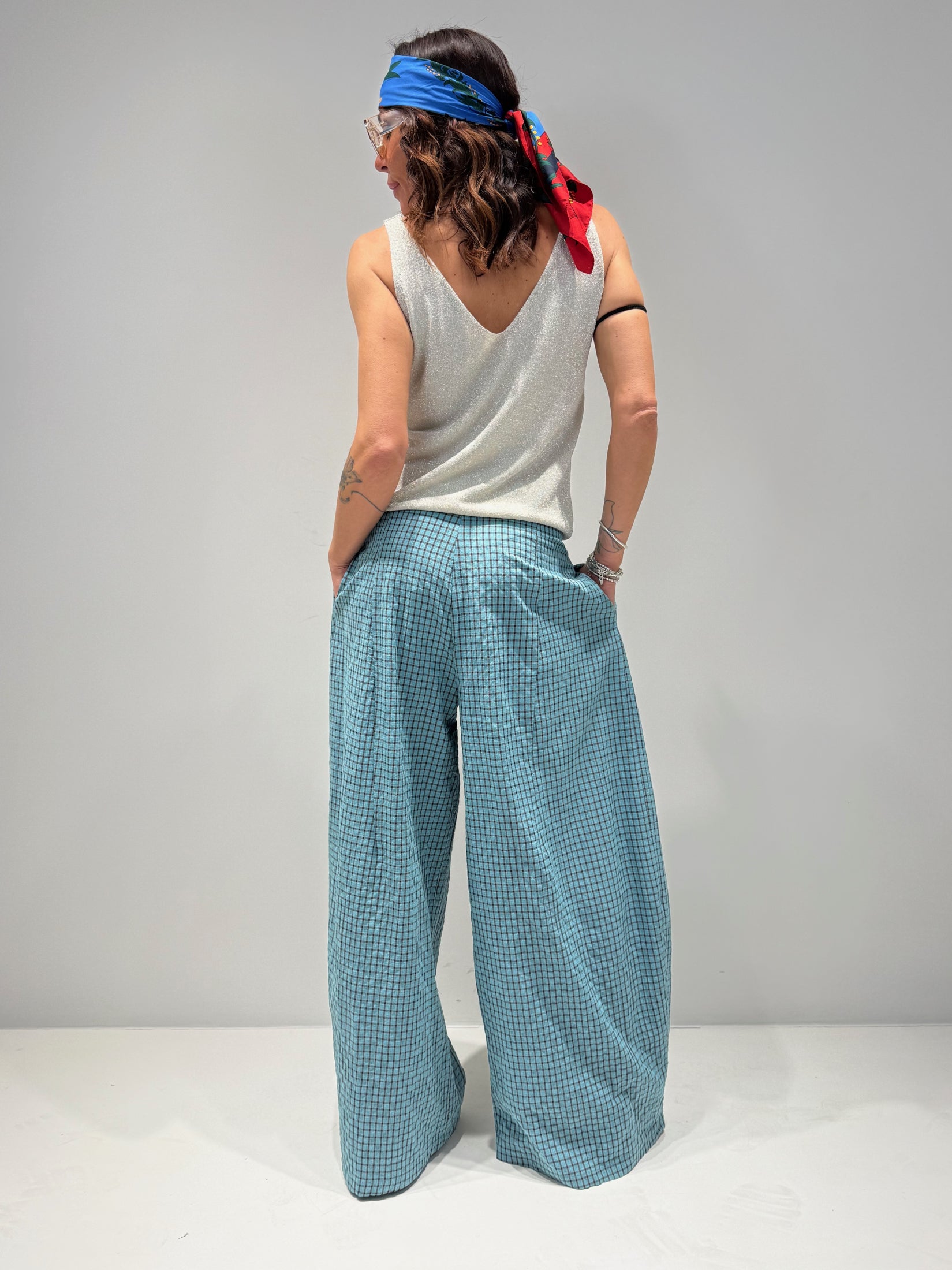PANTALONE EOLIE FANTASY celeste|Colore:Celeste