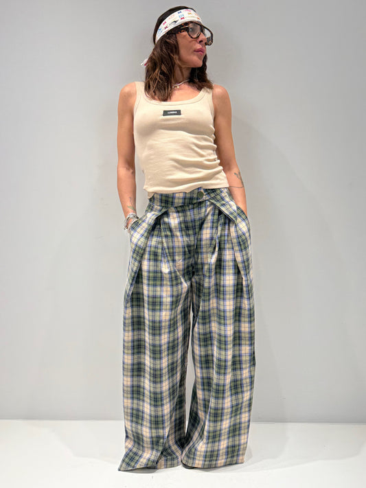 PANTALONE INE LONDON verde|Colore:Verde