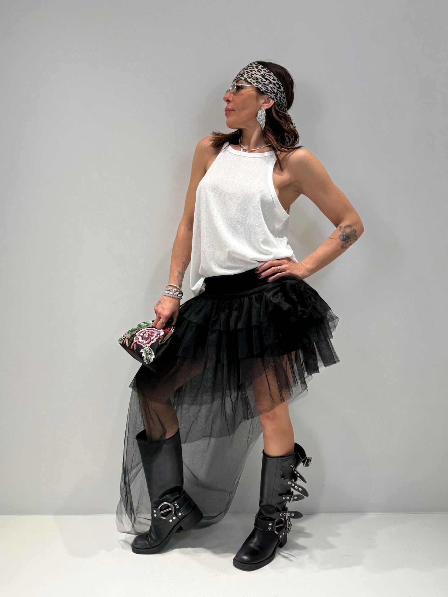 GONNA ANVERSA  nero|Colore:Nero
