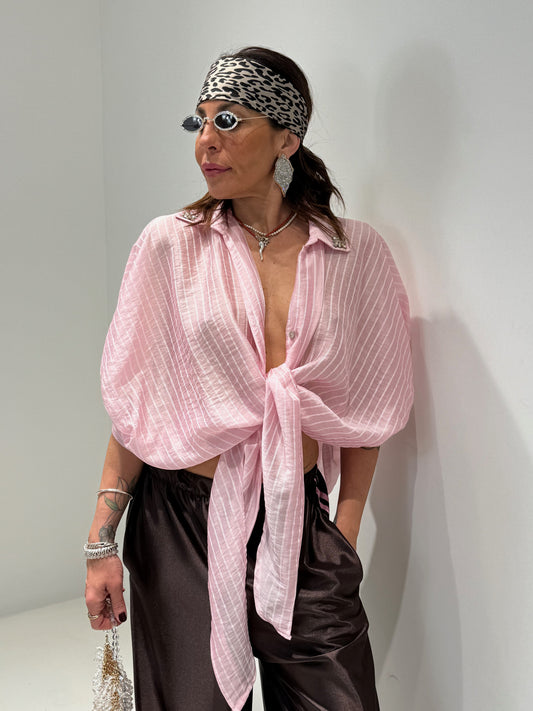CAMICIA PARIS rosa|Colore:Rosa