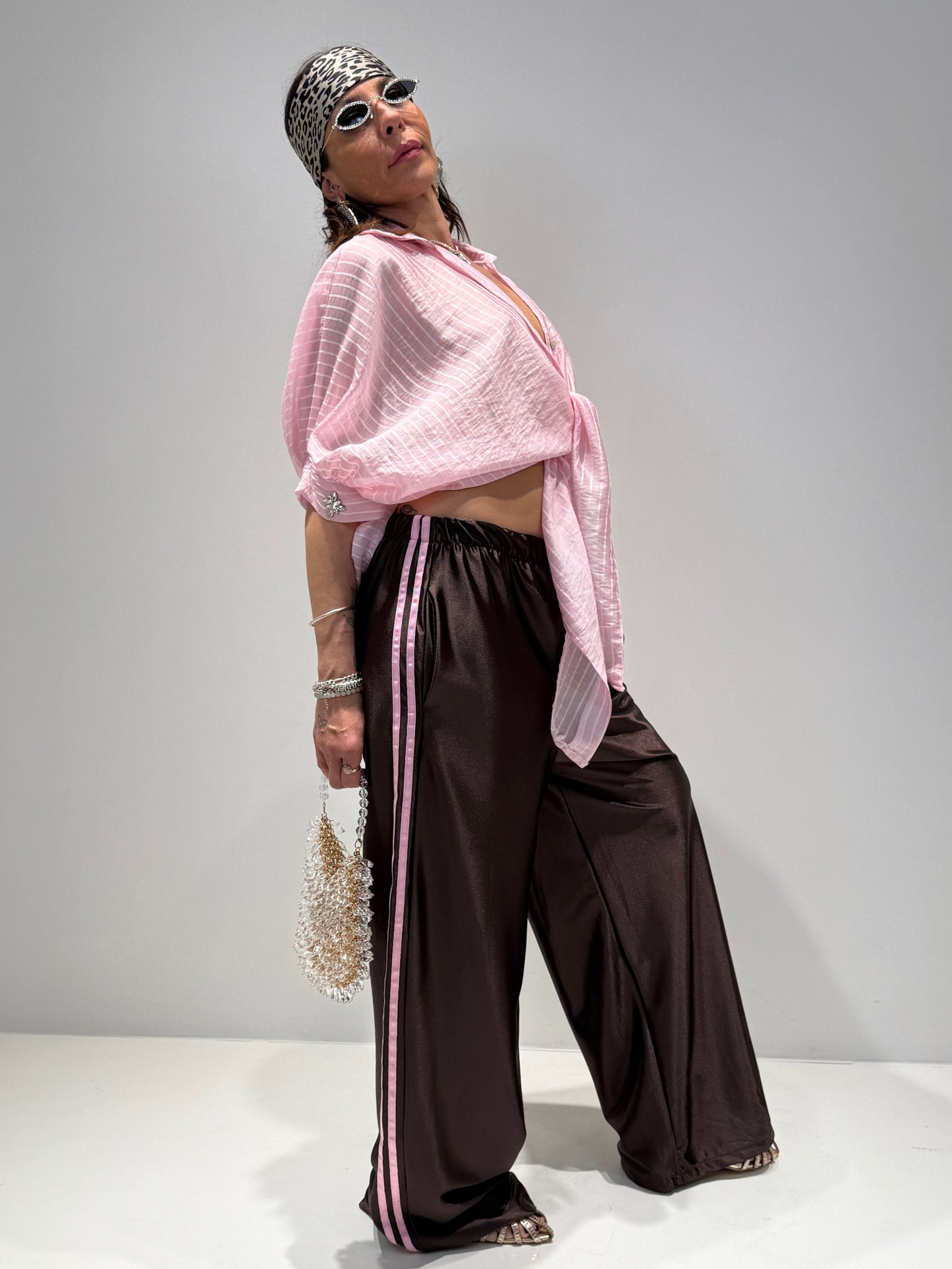 CAMICIA PARIS rosa|Colore:Rosa