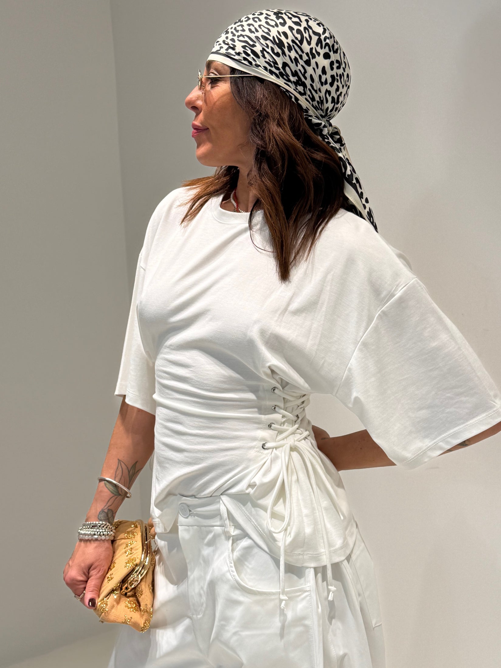 T-SHIRT BOOST BY LUMINA bianco|Colore:Bianco