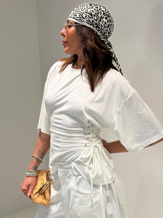 T-SHIRT BOOST BY LUMINA bianco|Colore:Bianco