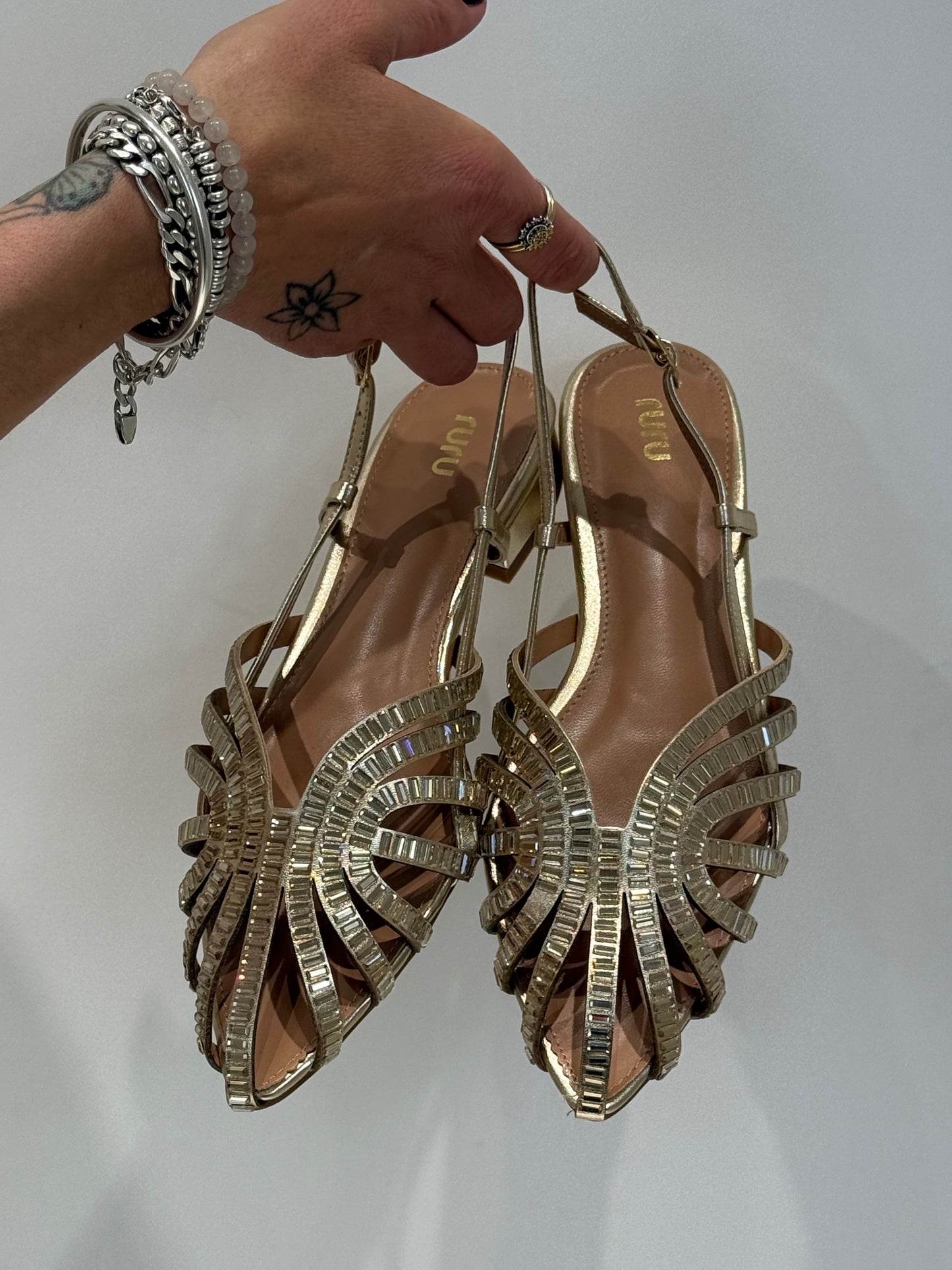 SANDALO RAGNETTO  oro|Colore:Oro