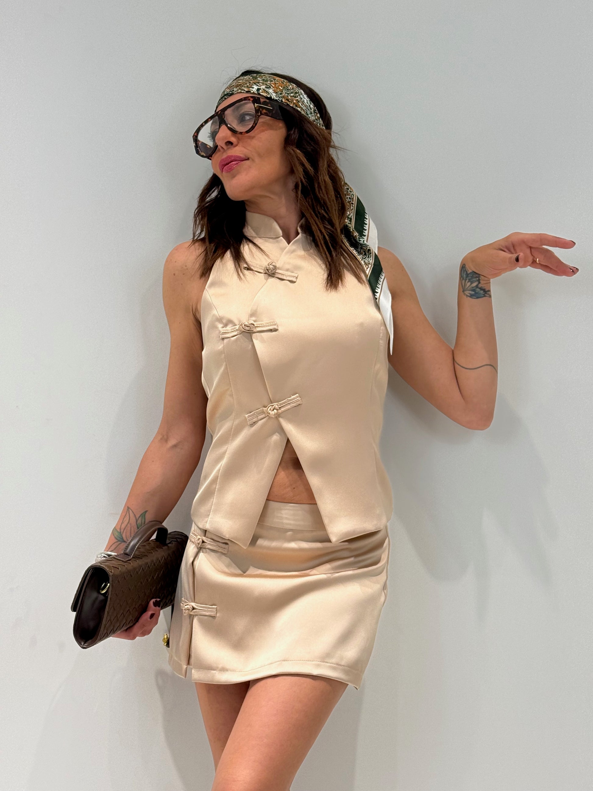 GILET KOREA BY LUMINA rosa|Colore:Rosa