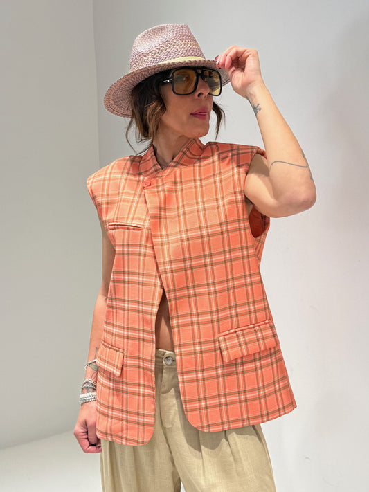GILET HOOK  arancio|Colore:Arancio