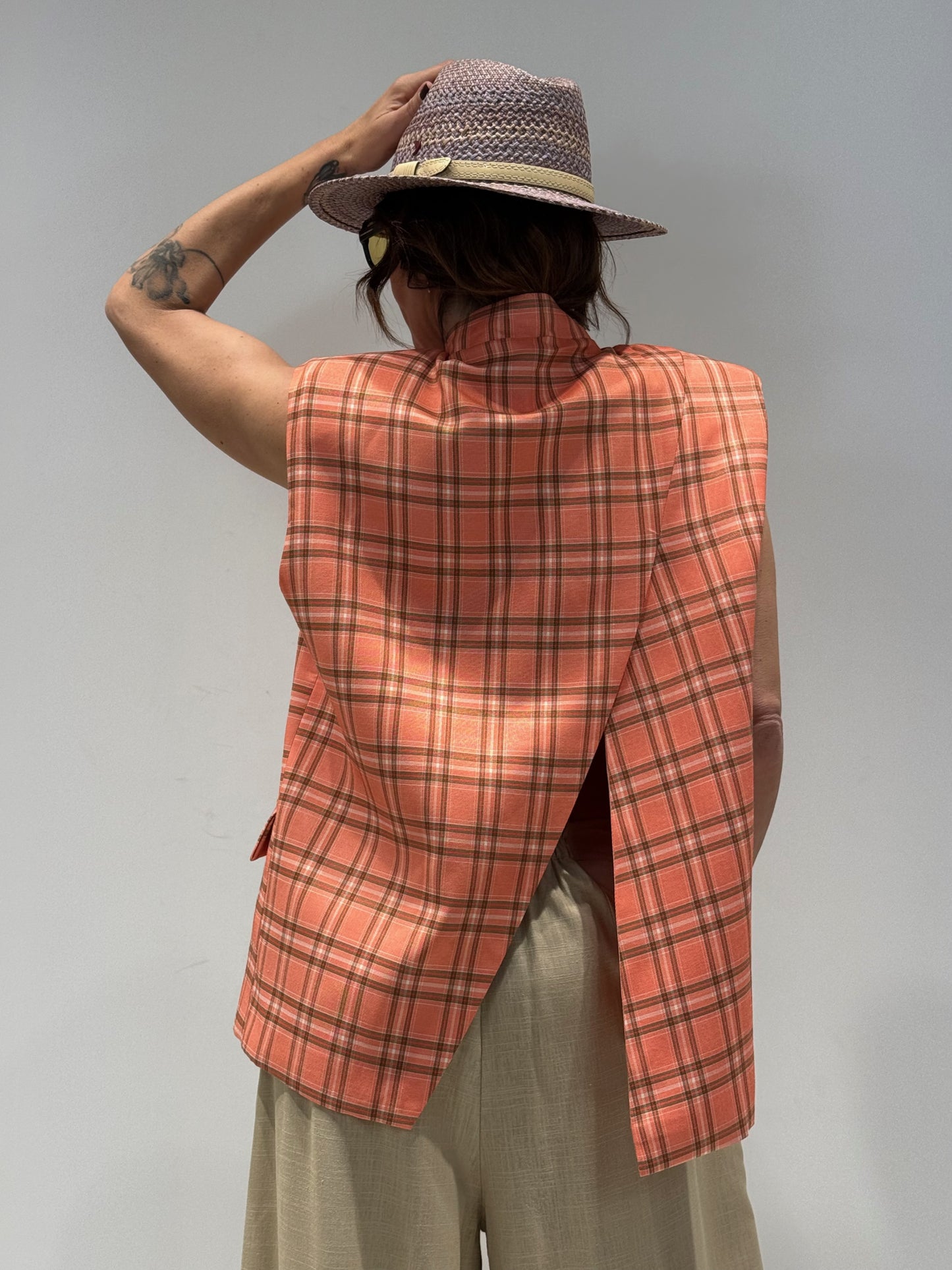 GILET HOOK  arancio|Colore:Arancio