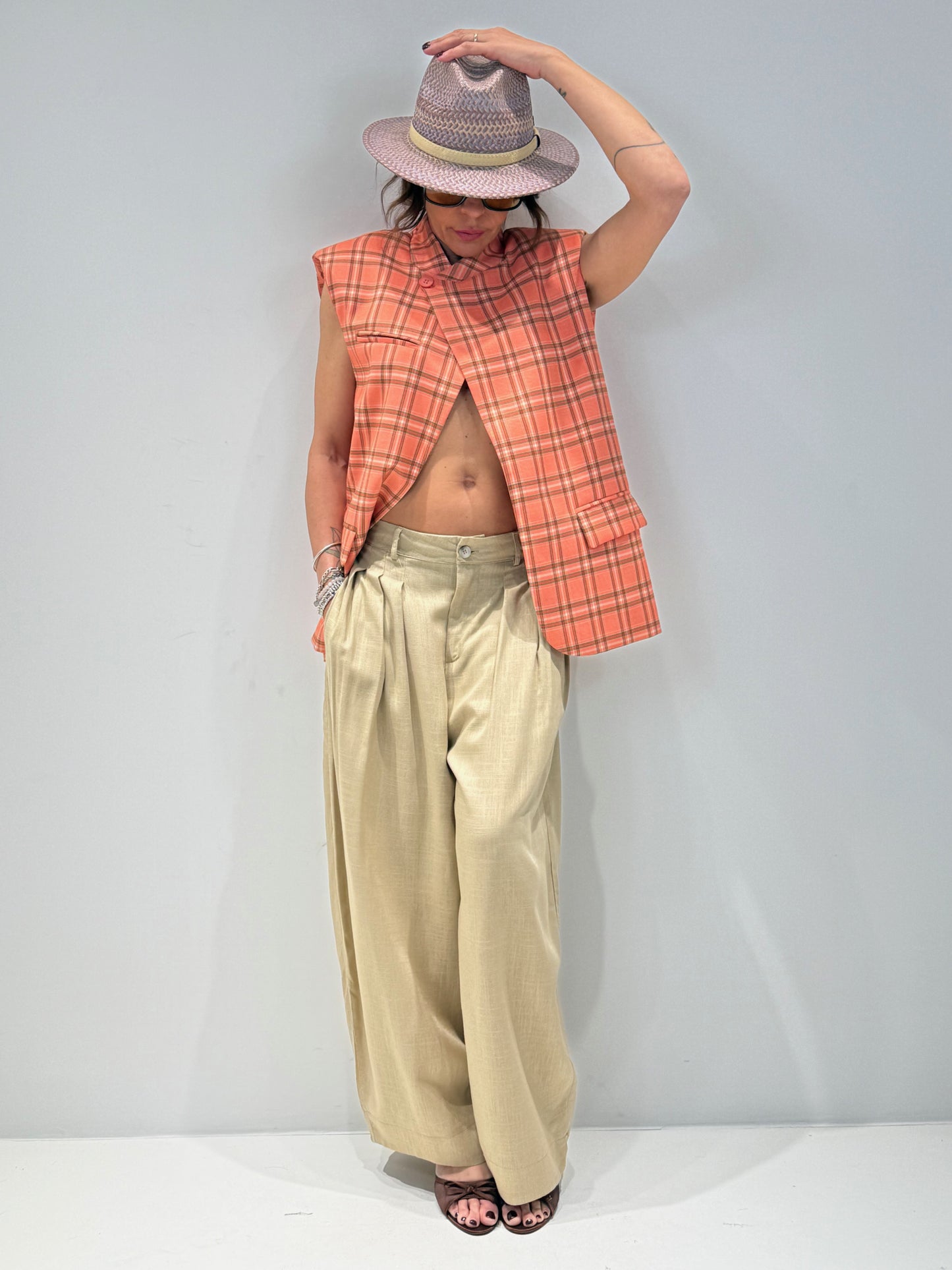 PANTALONE PONZA cammello|Colore:Cammello