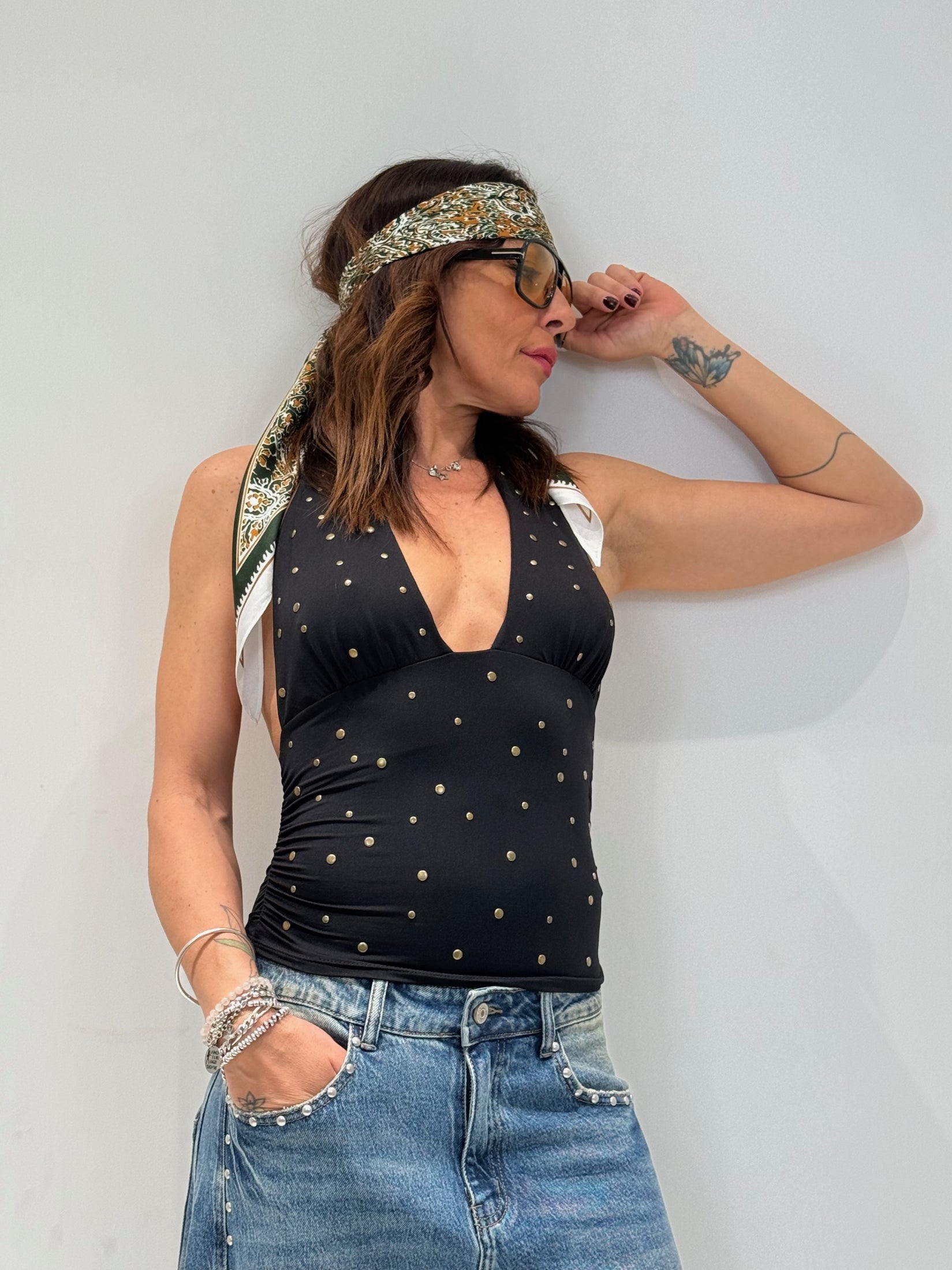TOP SAFIR nero|Colore:Nero
