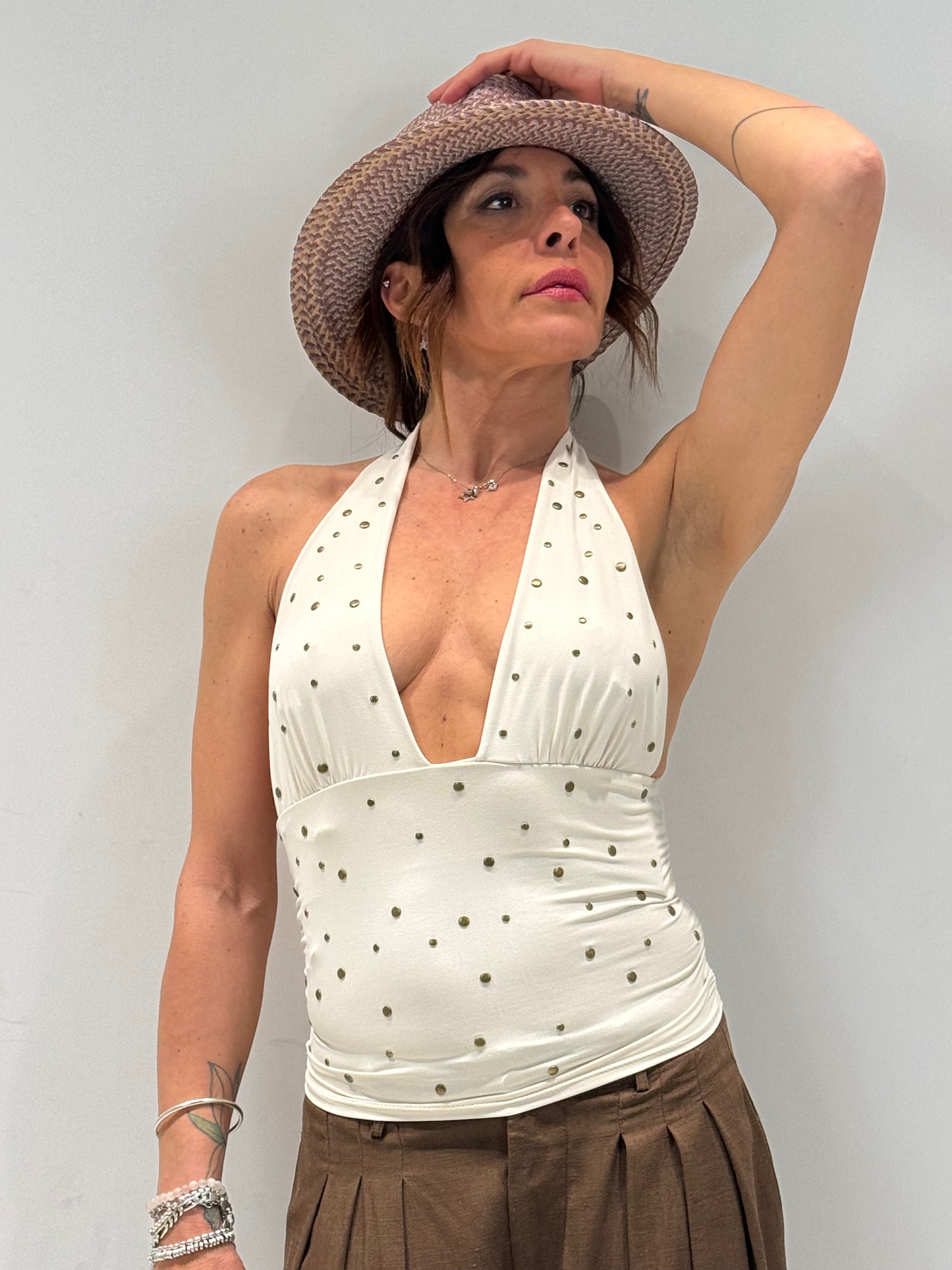 TOP SAFIR beige|Colore:Beige