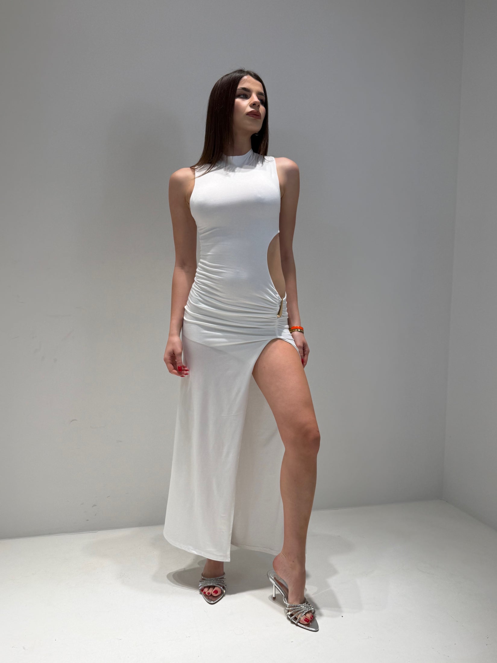 ABITO GALA bianco|Colore:Bianco