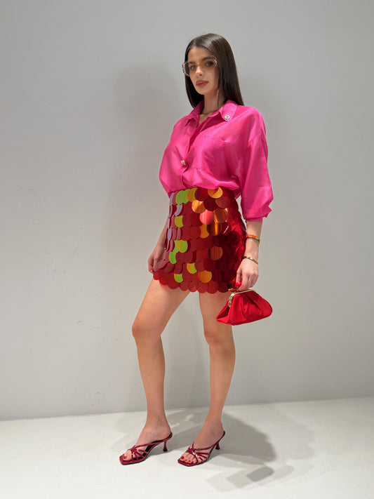 GONNA URSULA rosso|Colore:Rosso