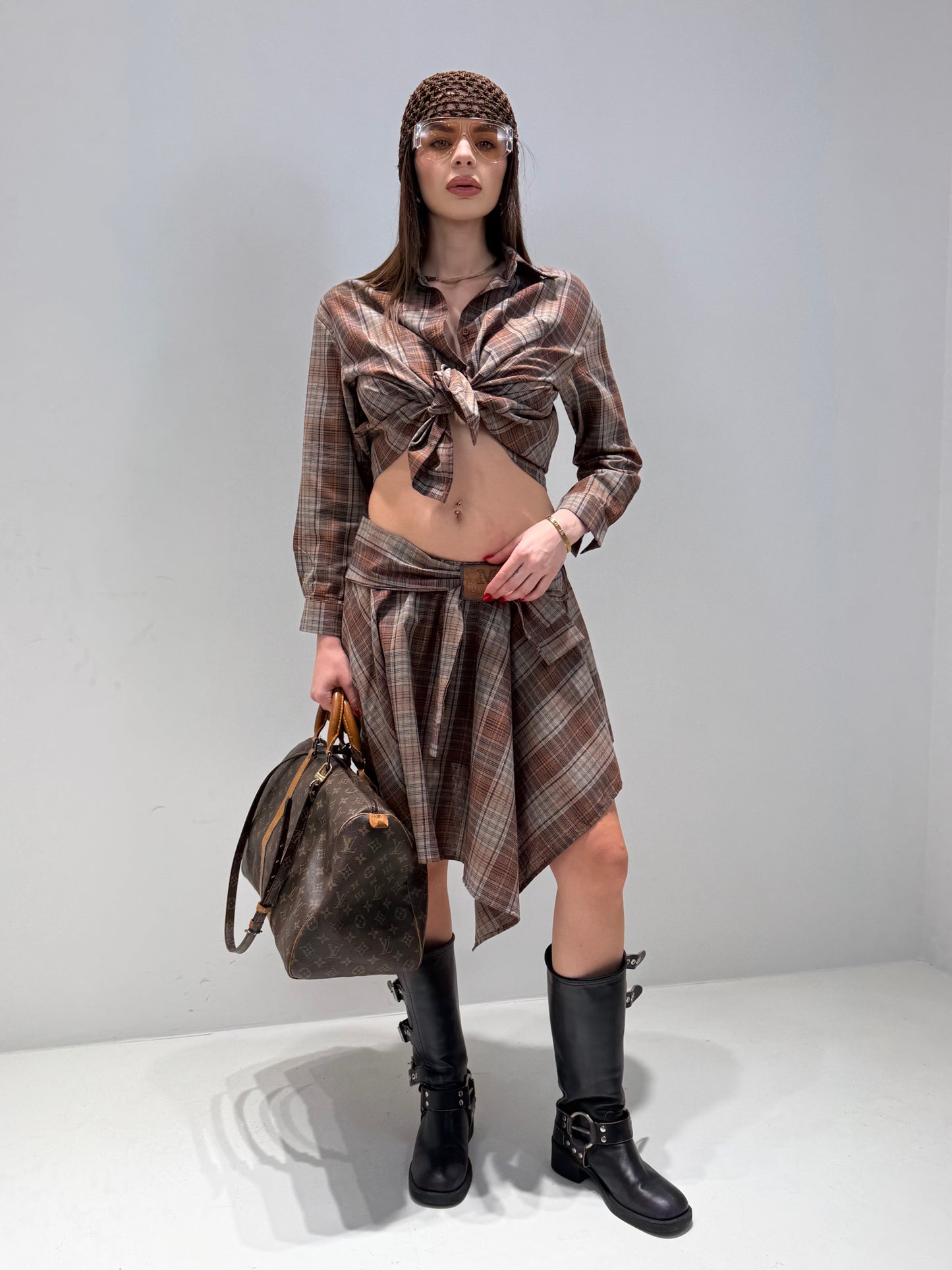 CAMICIA LUX MONTE marrone|Colore:Marrone