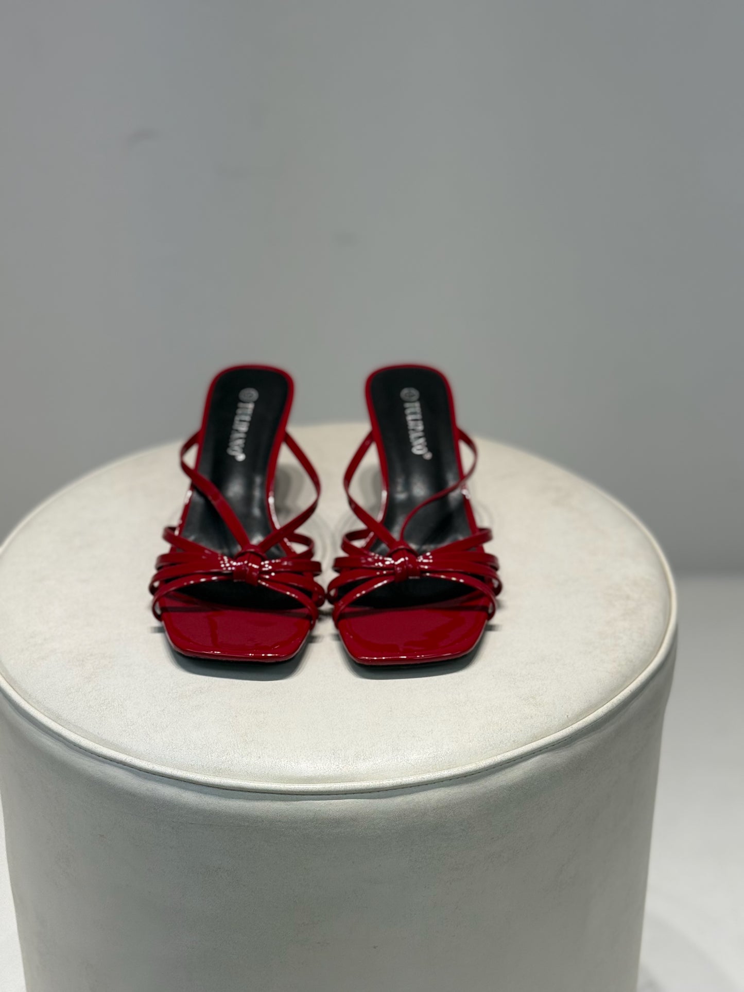 SANDALO OTRANTO  rosso|Colore:Rosso