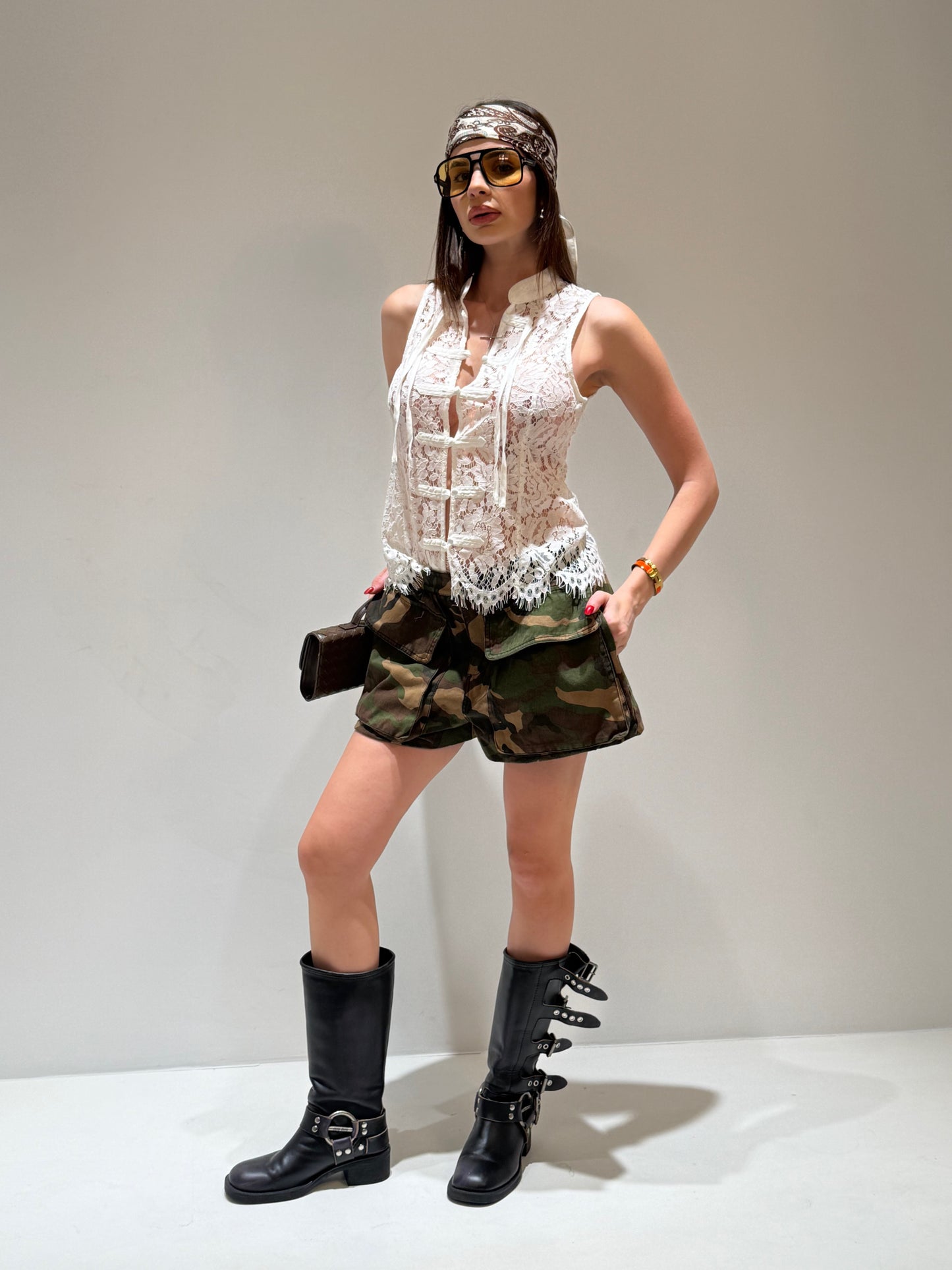 SHORTS SAN DIEGO BY LUMINA mimetico|Colore:Mimetico
