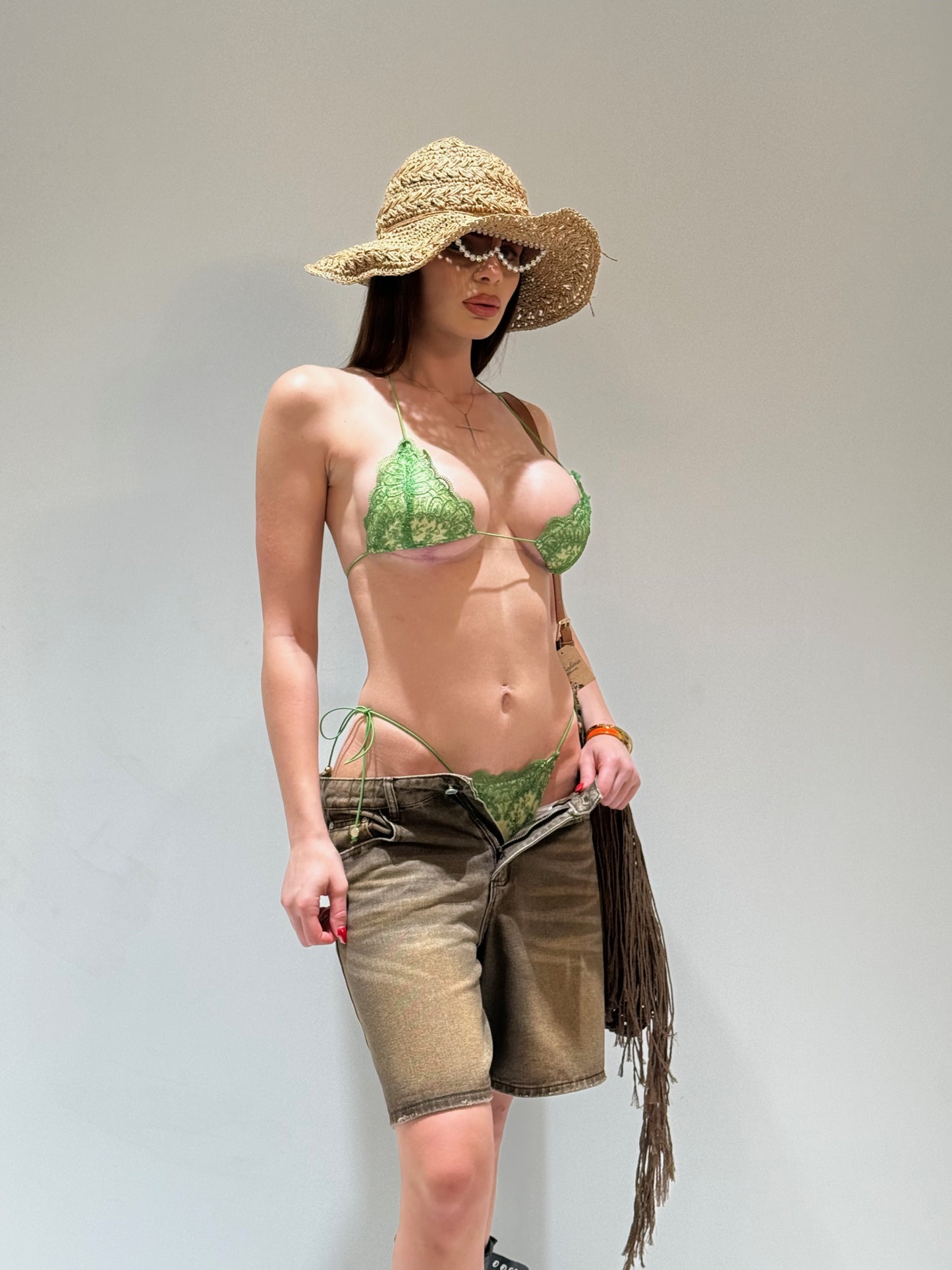 BIKINI ALL BEACH CLUB verde|Colore:Verde