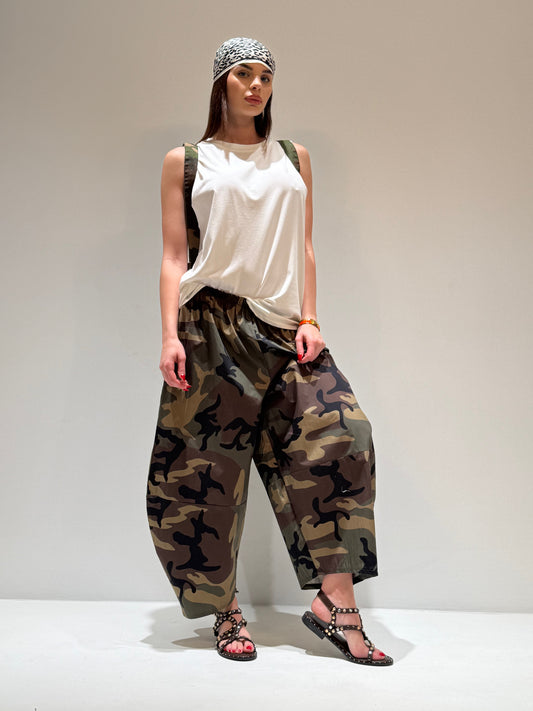 PANTALONE DESERT BALLOON mimetico|Colore:Mimetico