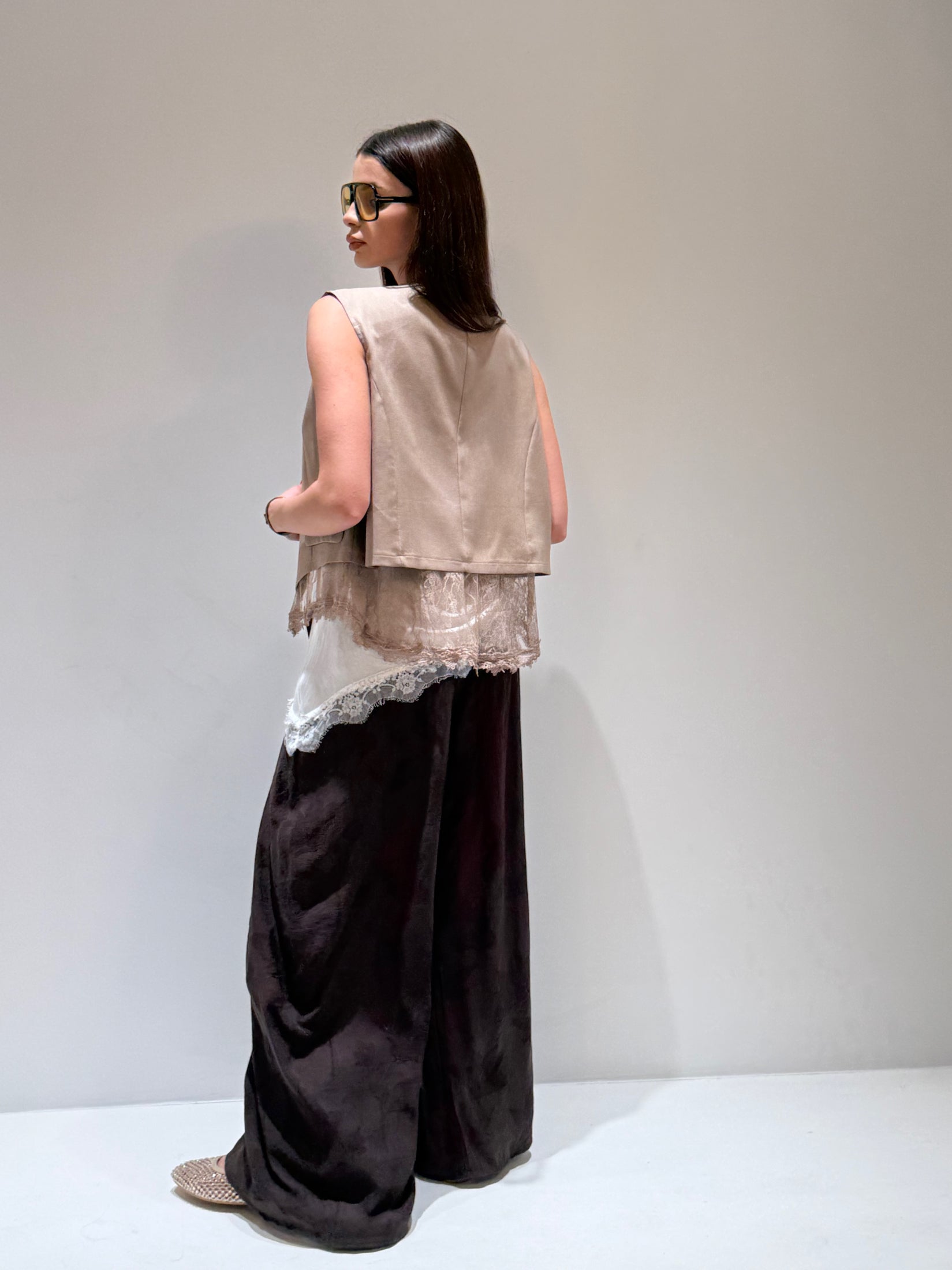 PANTALONE MONTORGUEIL marrone|Colore:Marrone