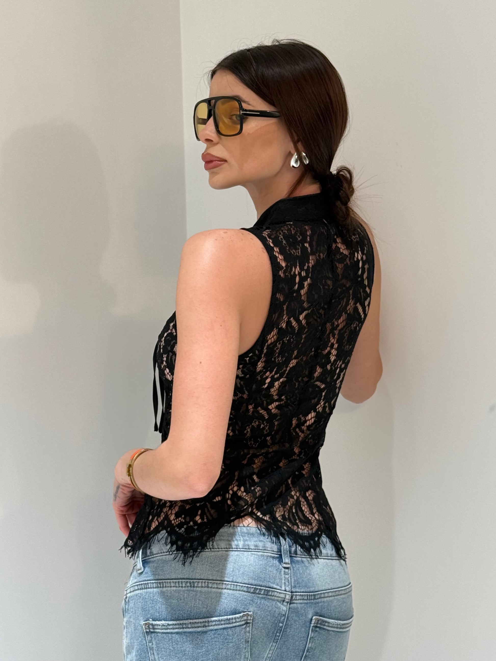 CAMICIA BUDDA nero|Colore:Nero