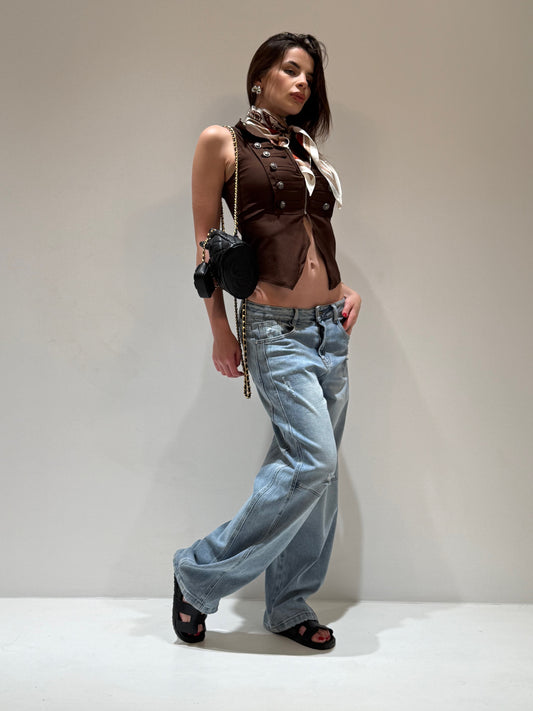 JEANS LES HALLES lavaggio chiaro|Colore:Lavaggio chiaro