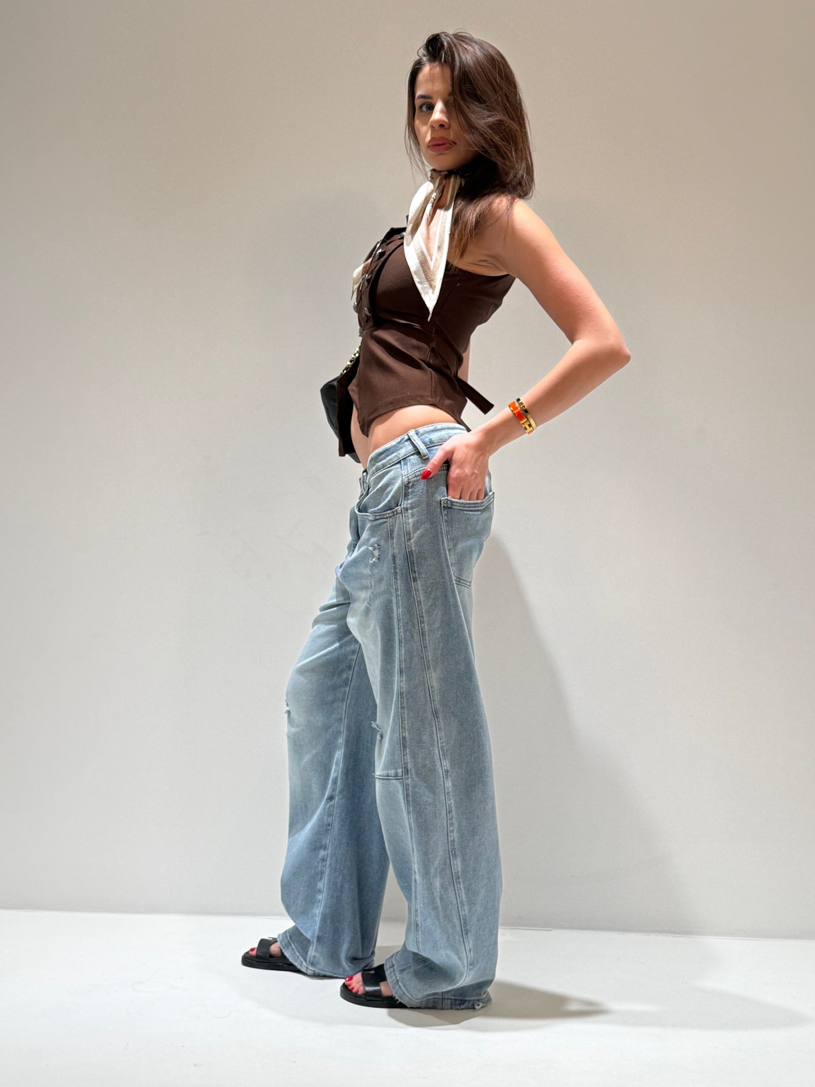 JEANS LES HALLES lavaggio chiaro|Colore:Lavaggio chiaro