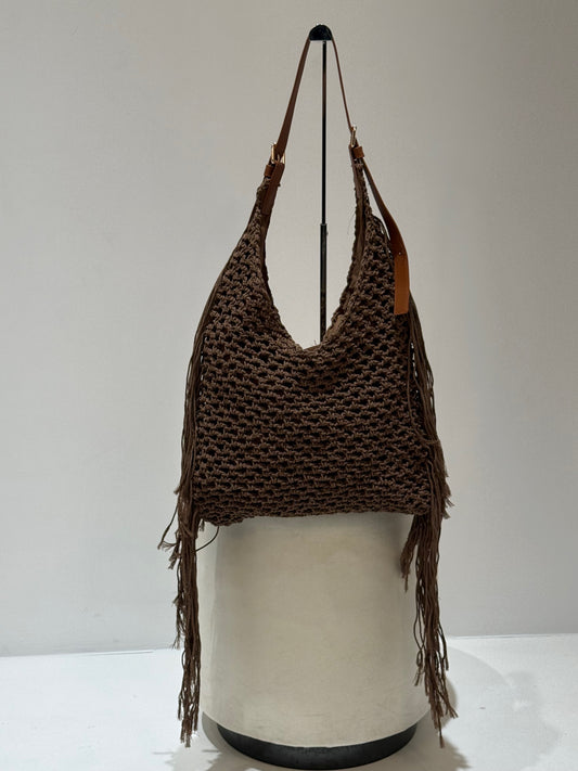 BORSA NEW HIPPE  marrone|Colore:Marrone