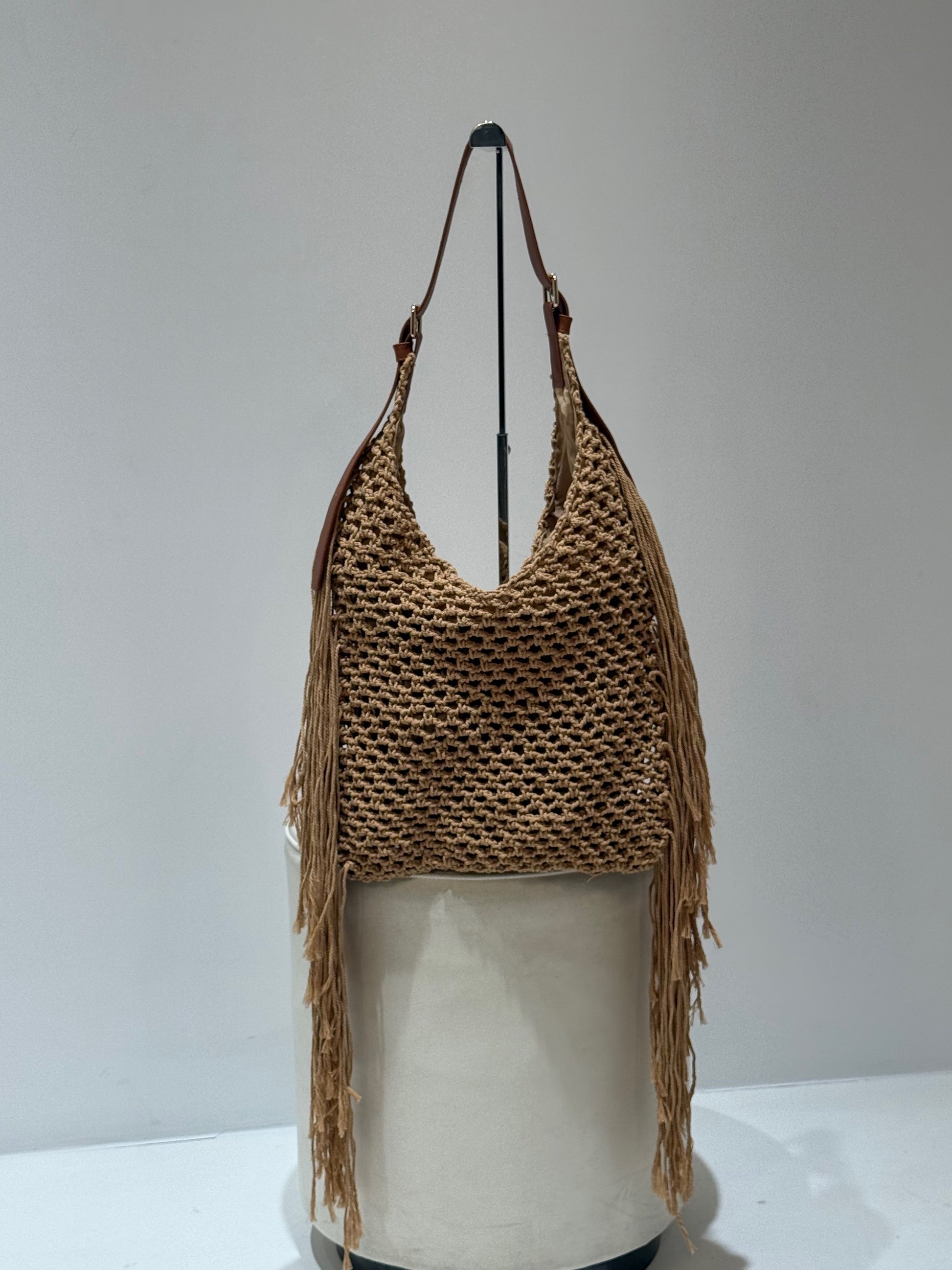 BORSA NEW HIPPE  beige|Colore:Beige