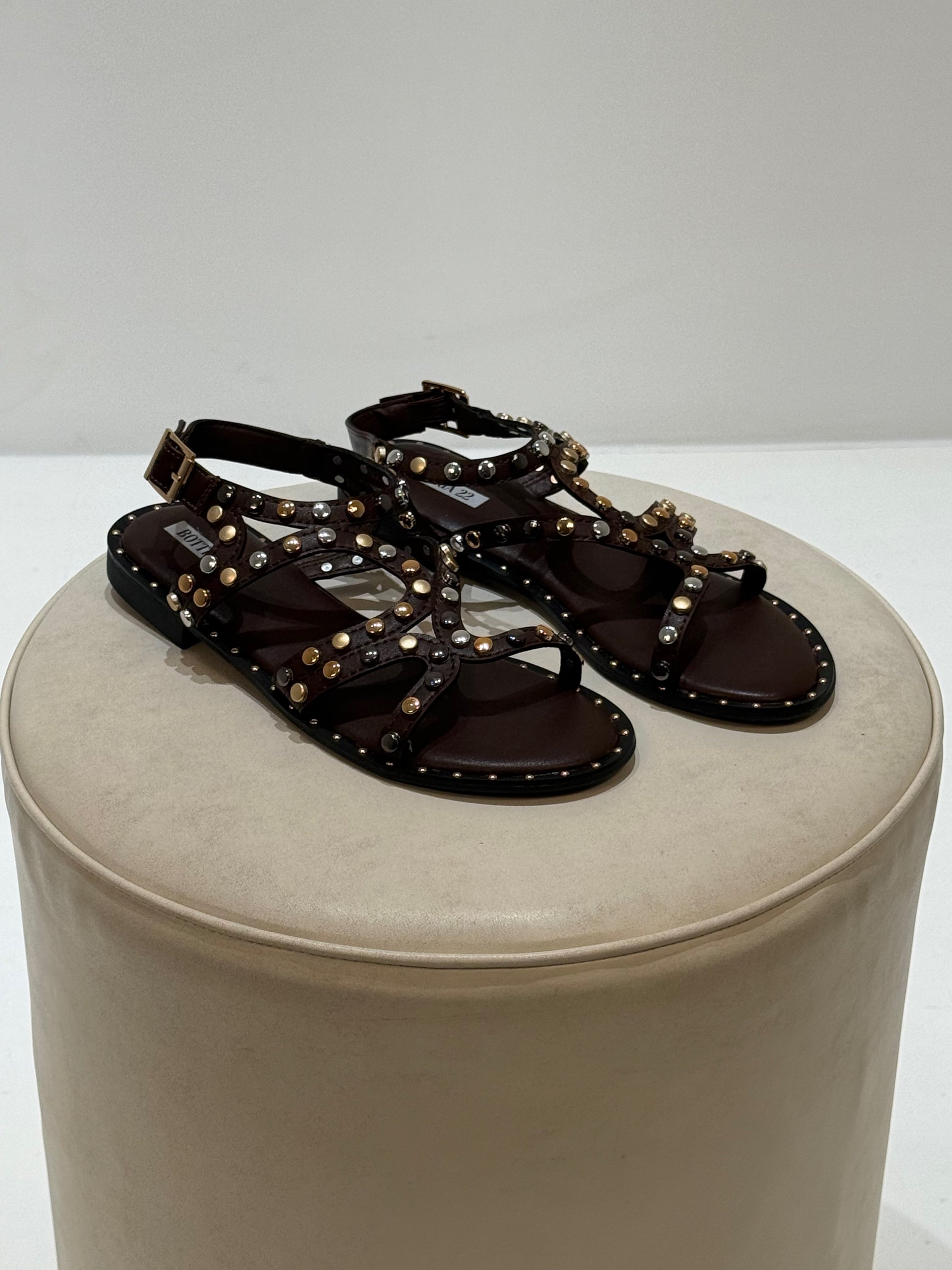 SANDALO LISBONA marrone|Colore:Marrone