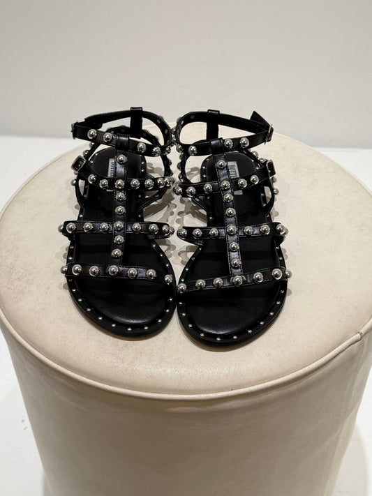 SANDALO BLOKBORK nero|Colore:Nero