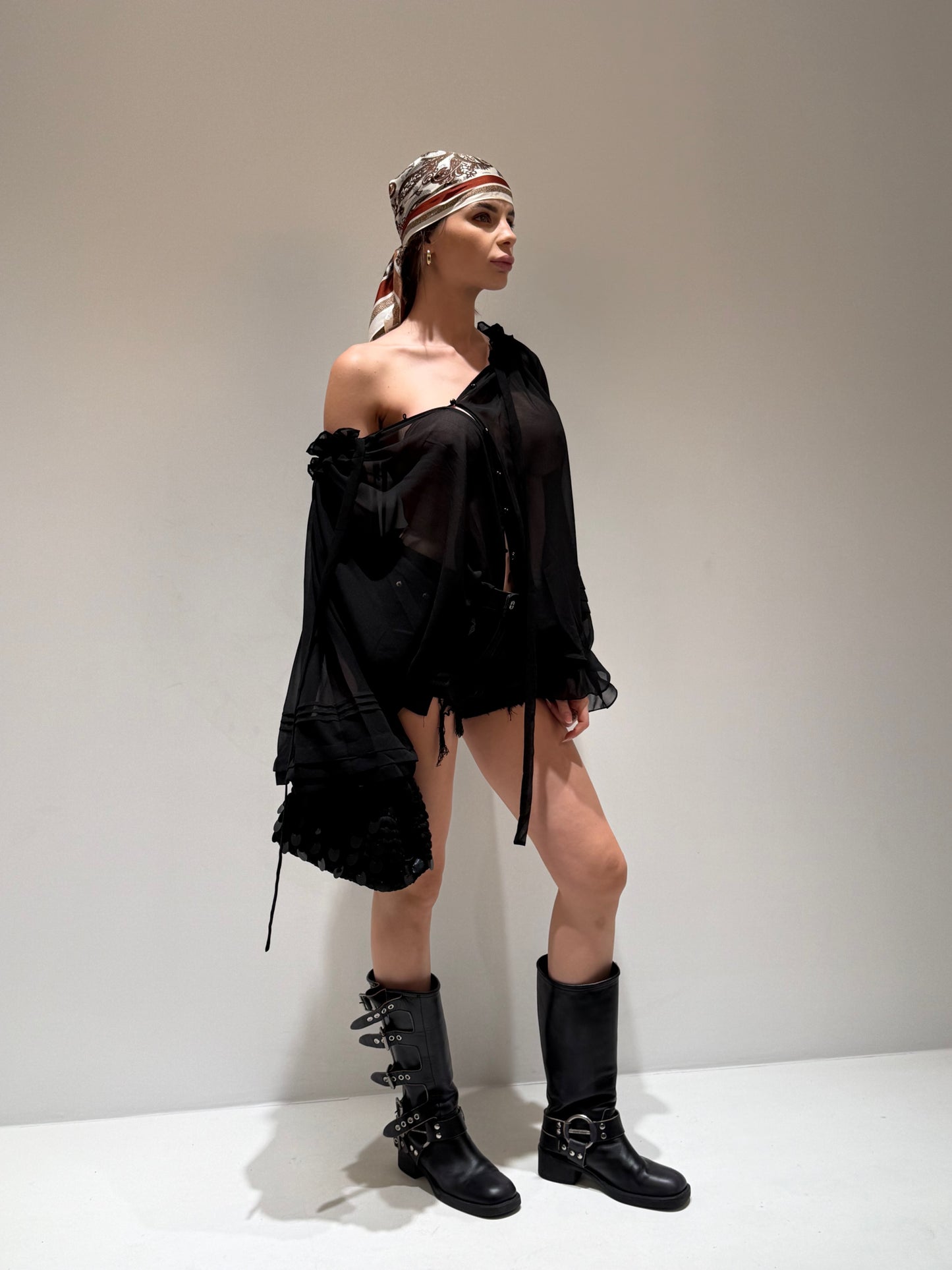 SHORTS TOUCH  black ash|Colore:Black ash