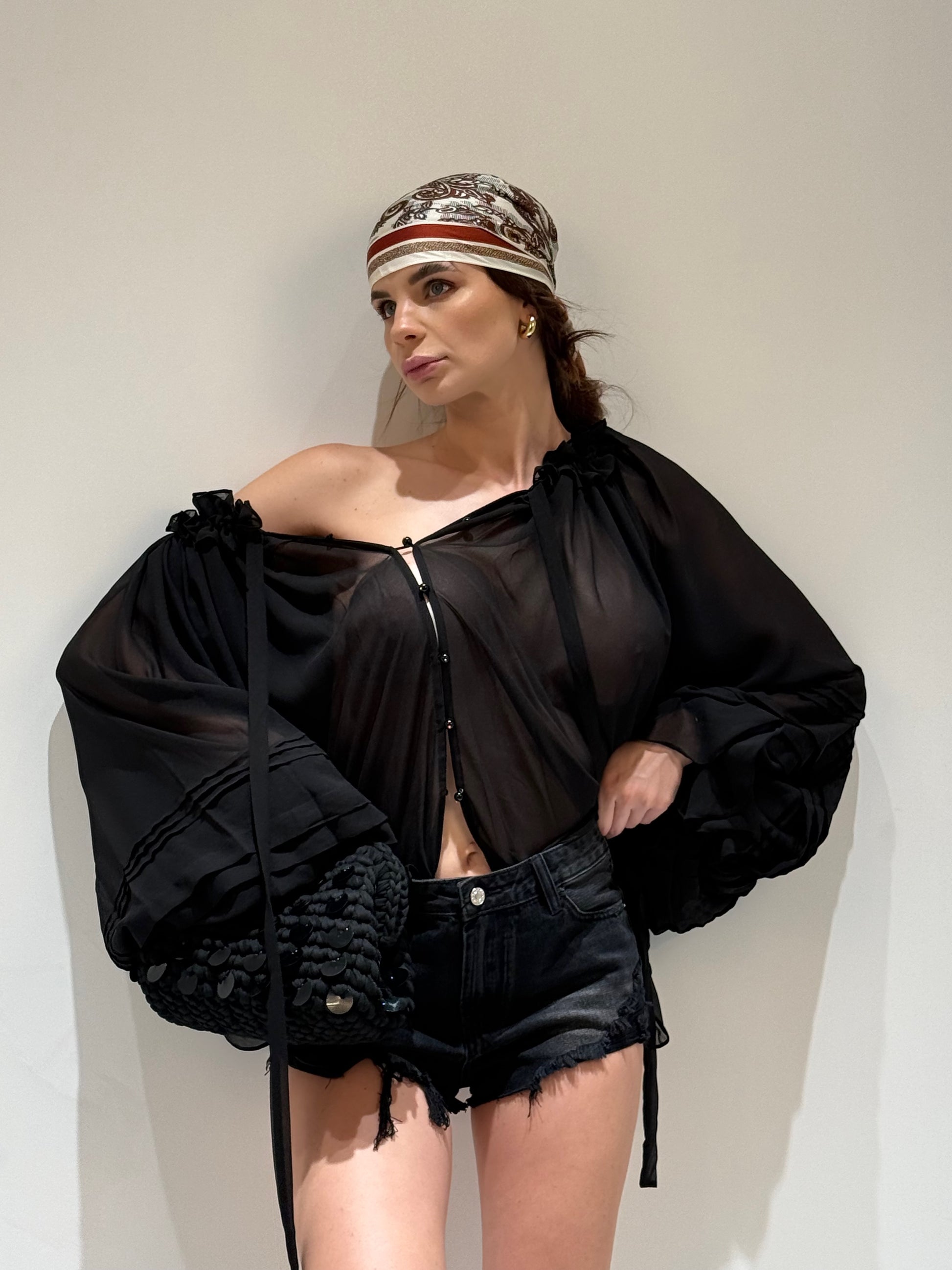 CAMICIA BURLEN nero|Colore:Nero