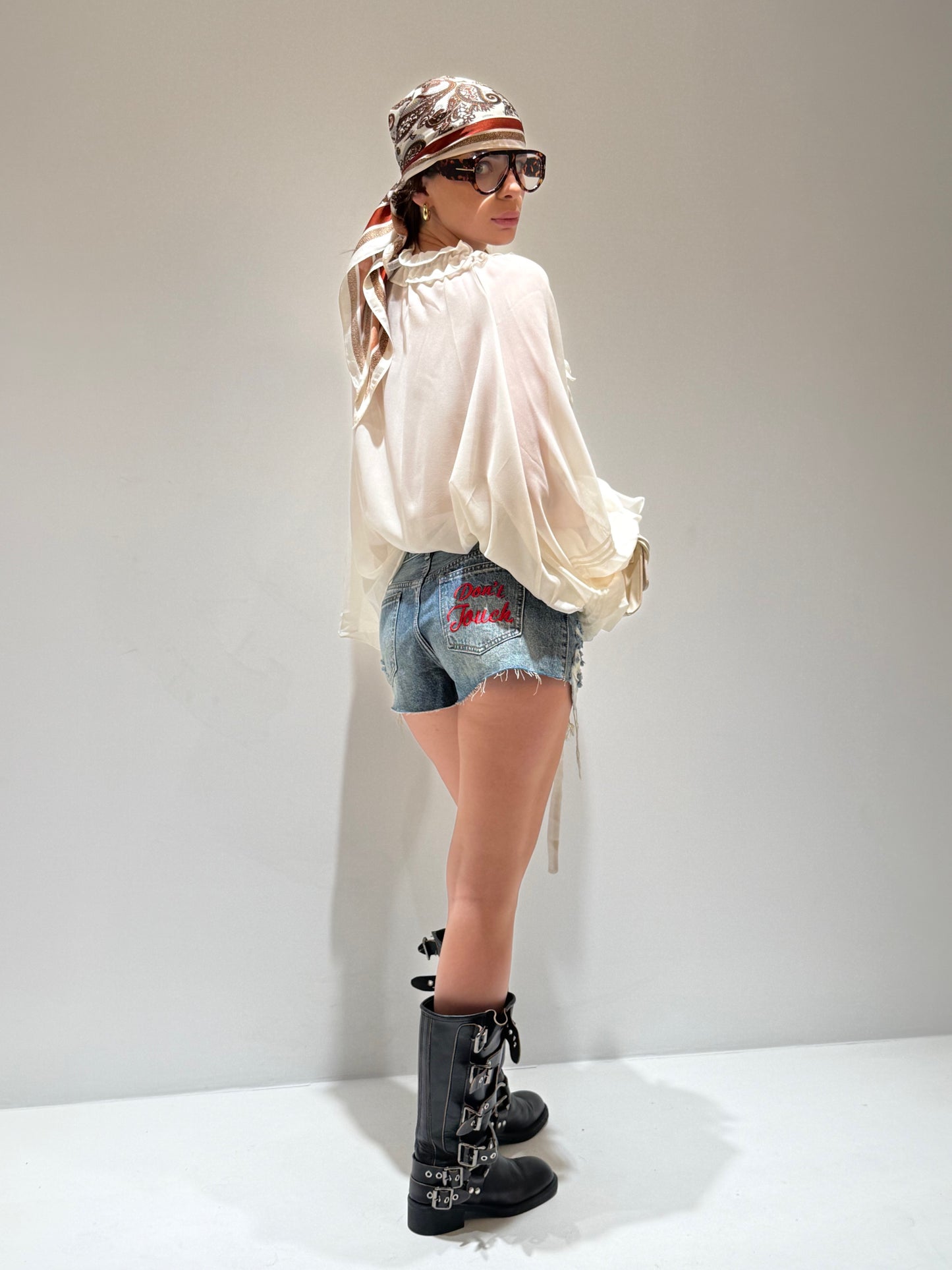 SHORTS TOUCH  lavaggio medio|Colore:Lavaggio medio