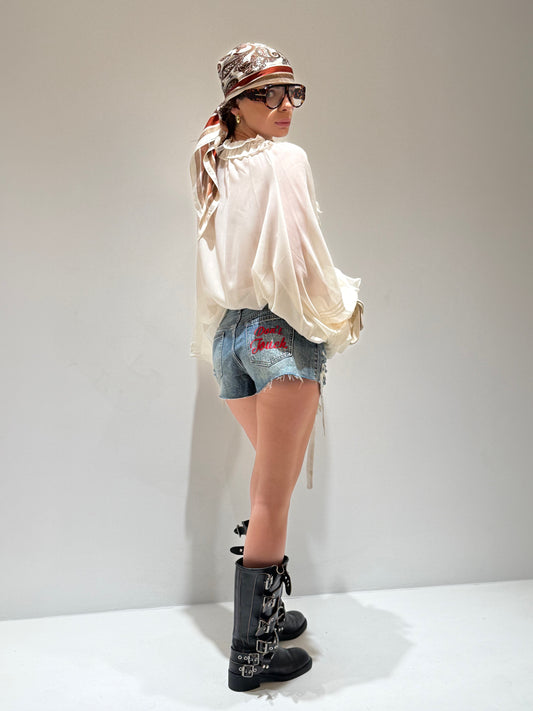 SHORTS TOUCH  lavaggio medio|Colore:Lavaggio medio