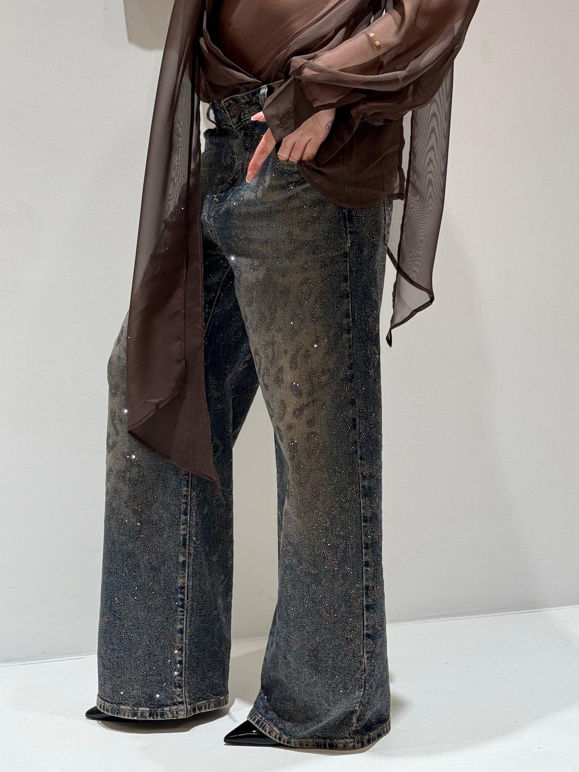 JEANS LUX DIAMON lavaggio scuro|Colore:Lavaggio scuro