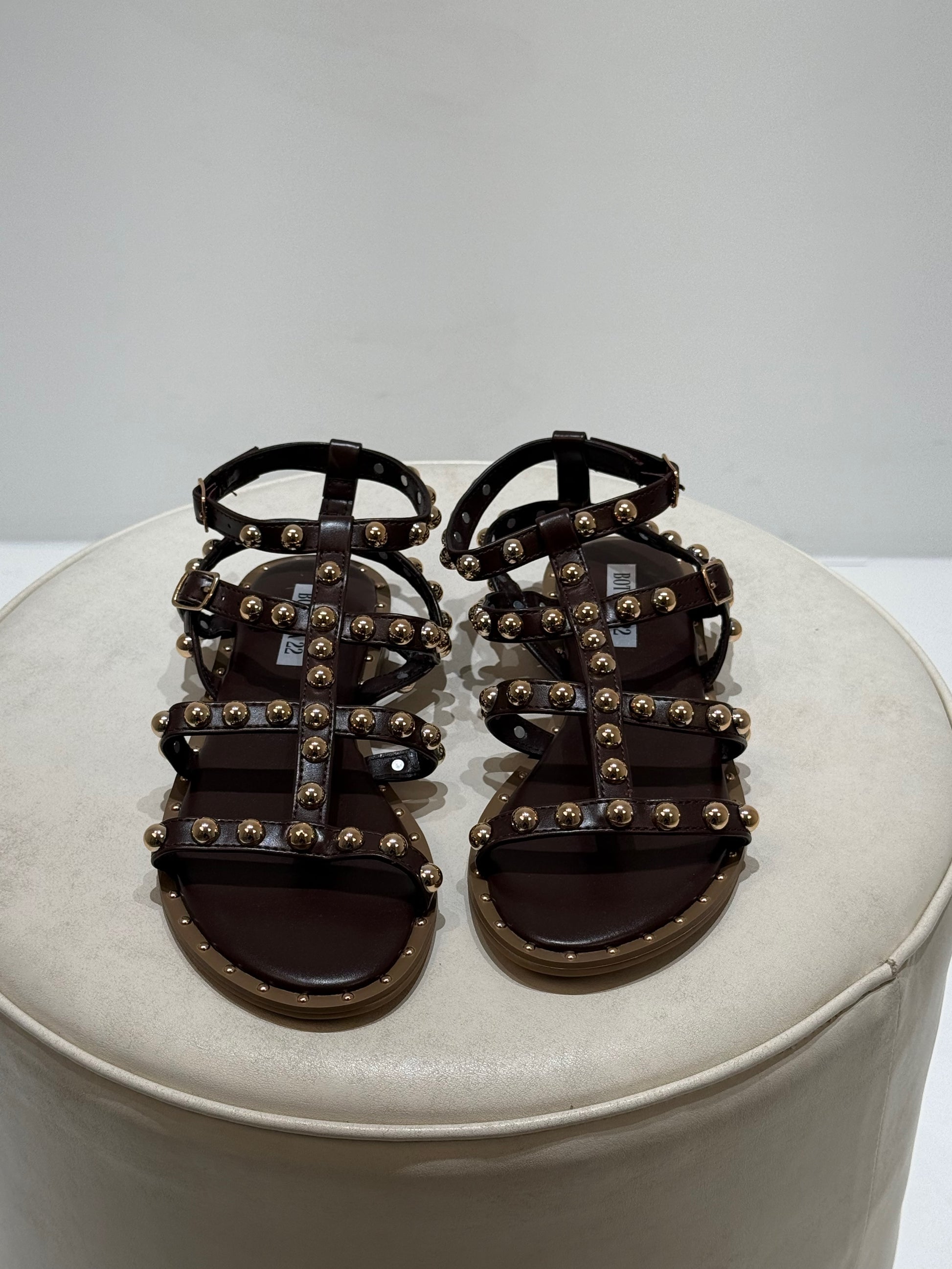 SANDALO BLOKBORK marrone|Colore:Marrone