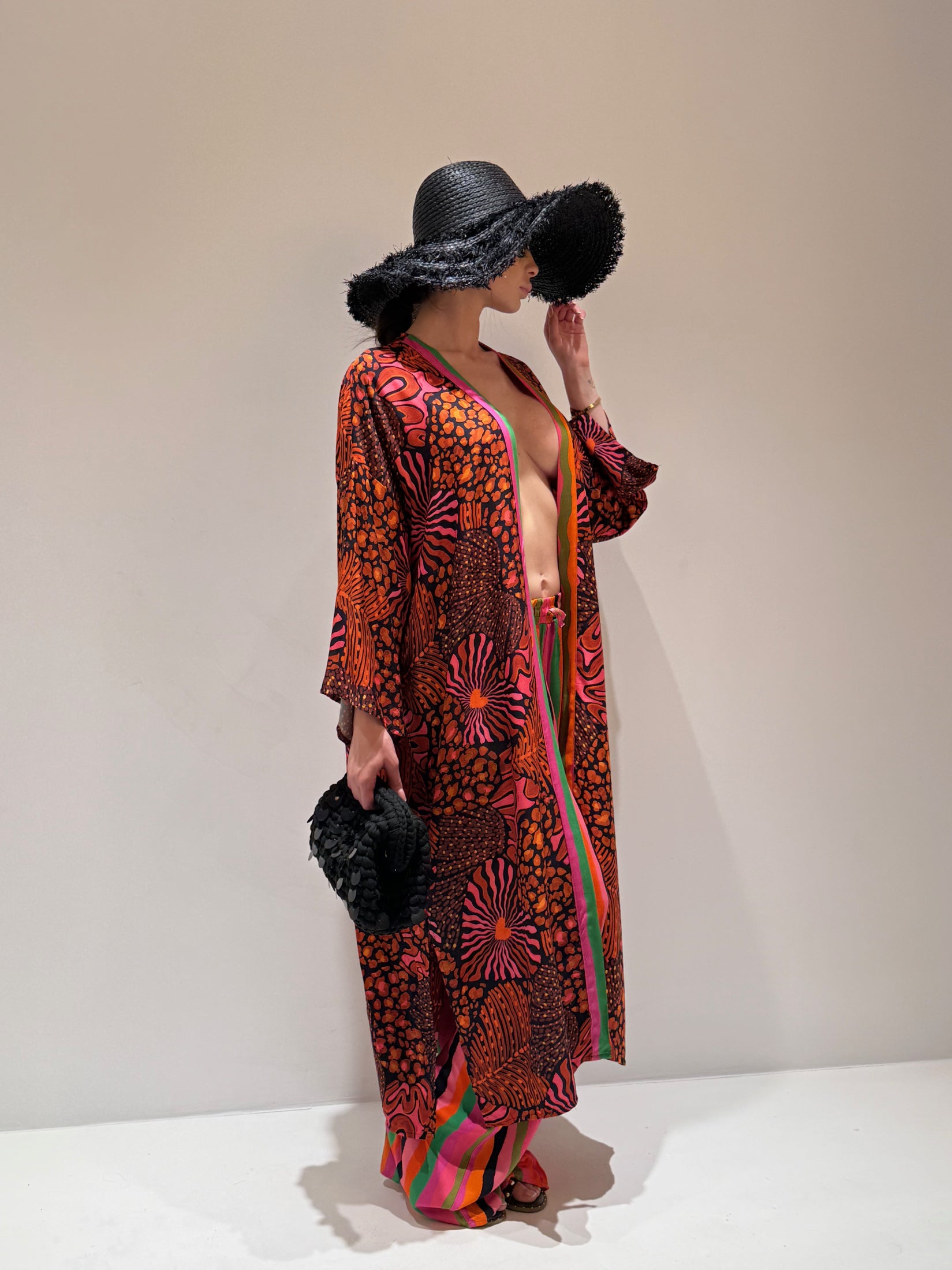 COORDINATO HAWAI arancio|Colore:Arancio