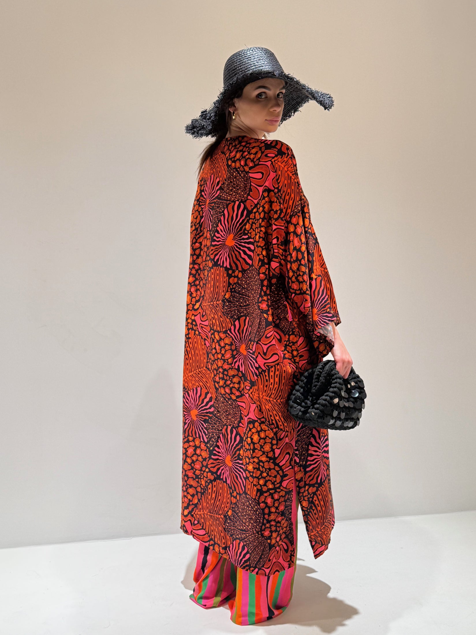 COORDINATO HAWAI arancio|Colore:Arancio