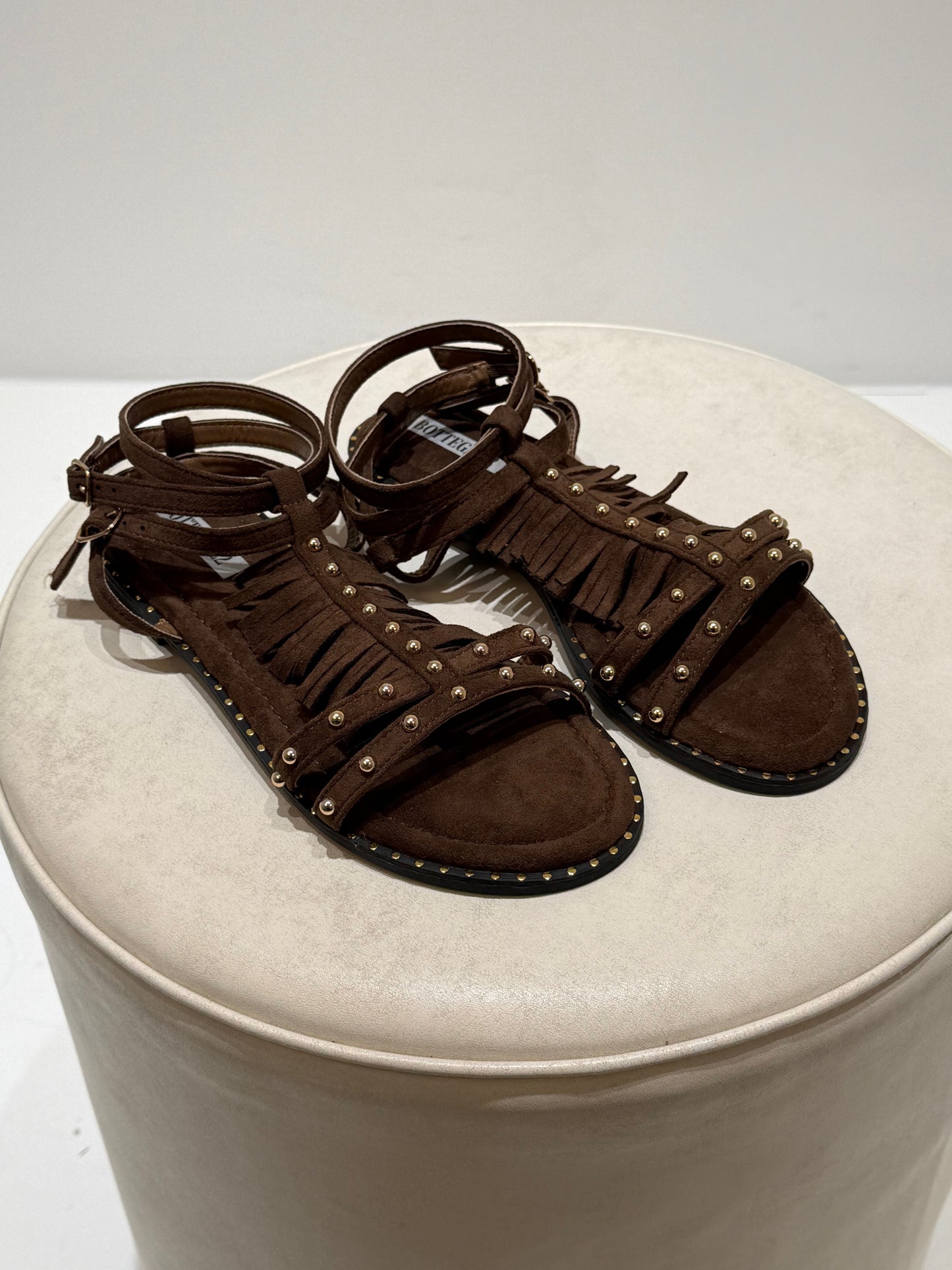 SANDALO INDU marrone|Colore:Marrone