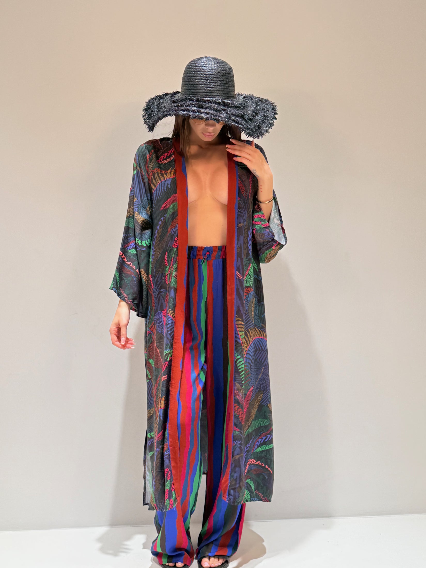 COORDINATO HAWAI blu|Colore:Blu