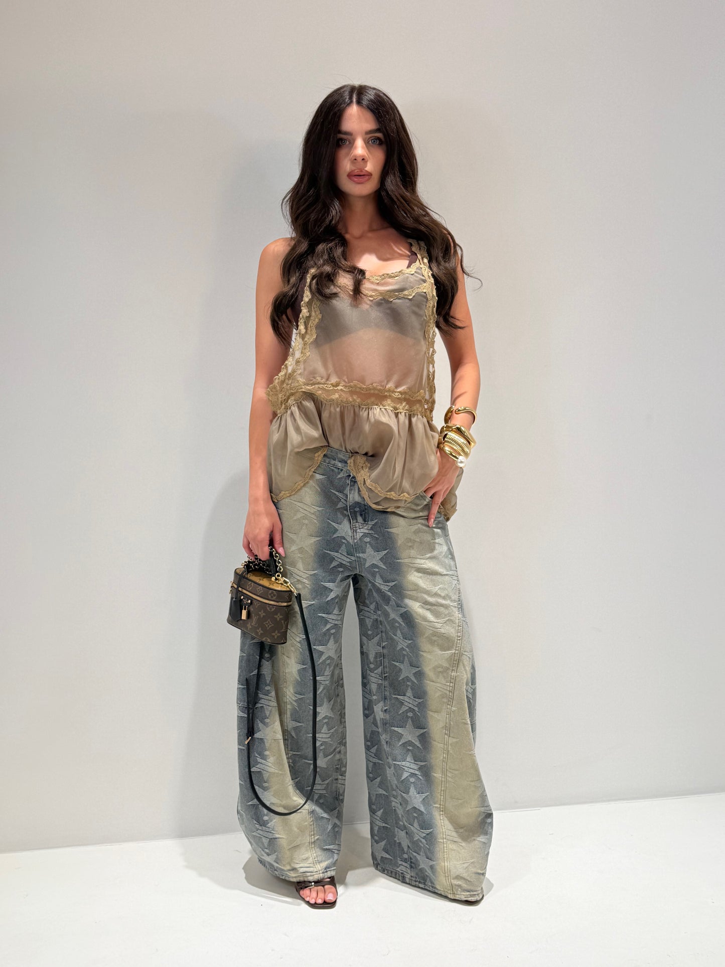 JEANS HOLLIWOOD lavaggio chiaro|Colore:Lavaggio chiaro
