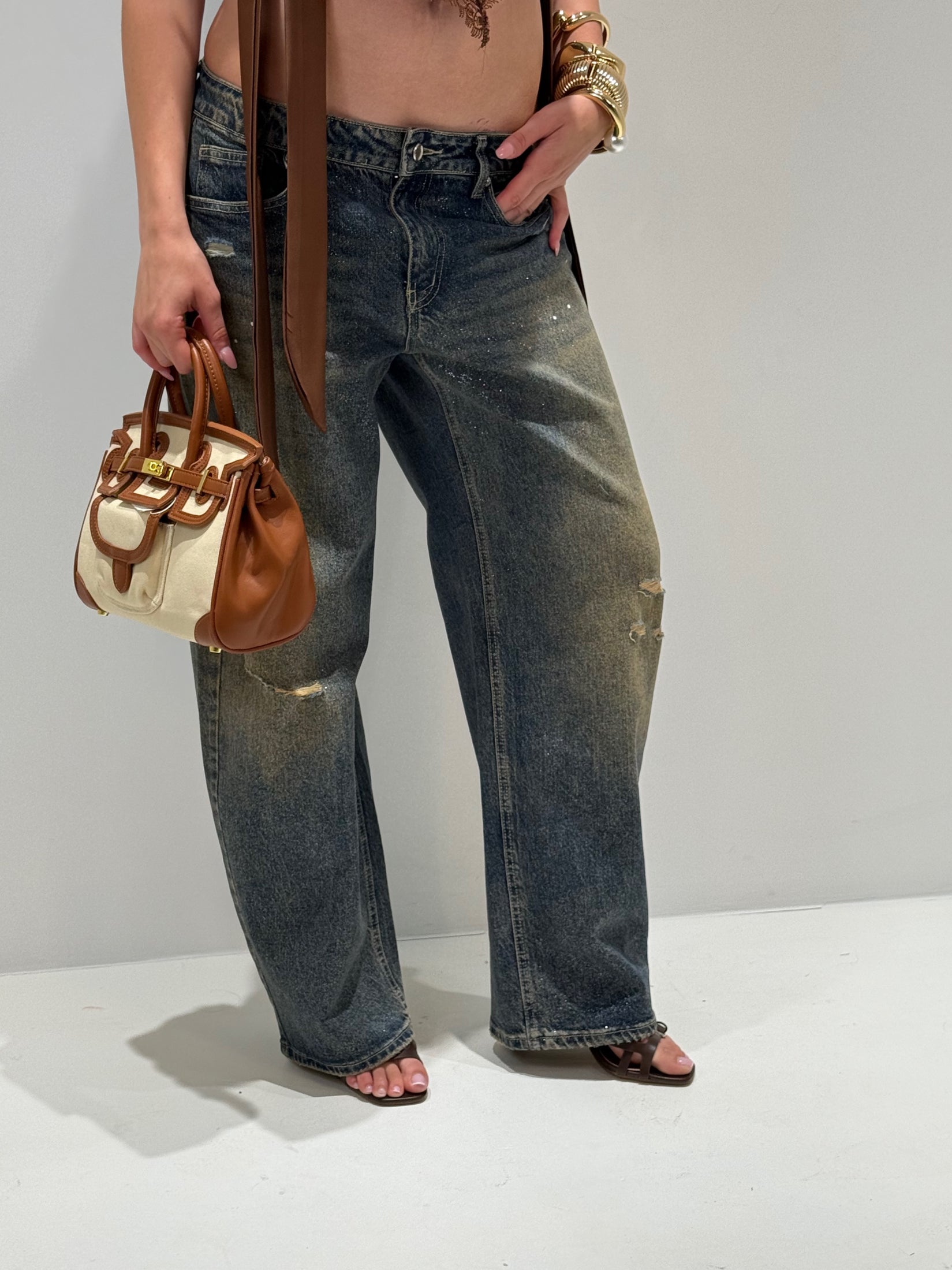 JEANS BRILL VINTAGE lavaggio medio|Colore:Lavaggio medio