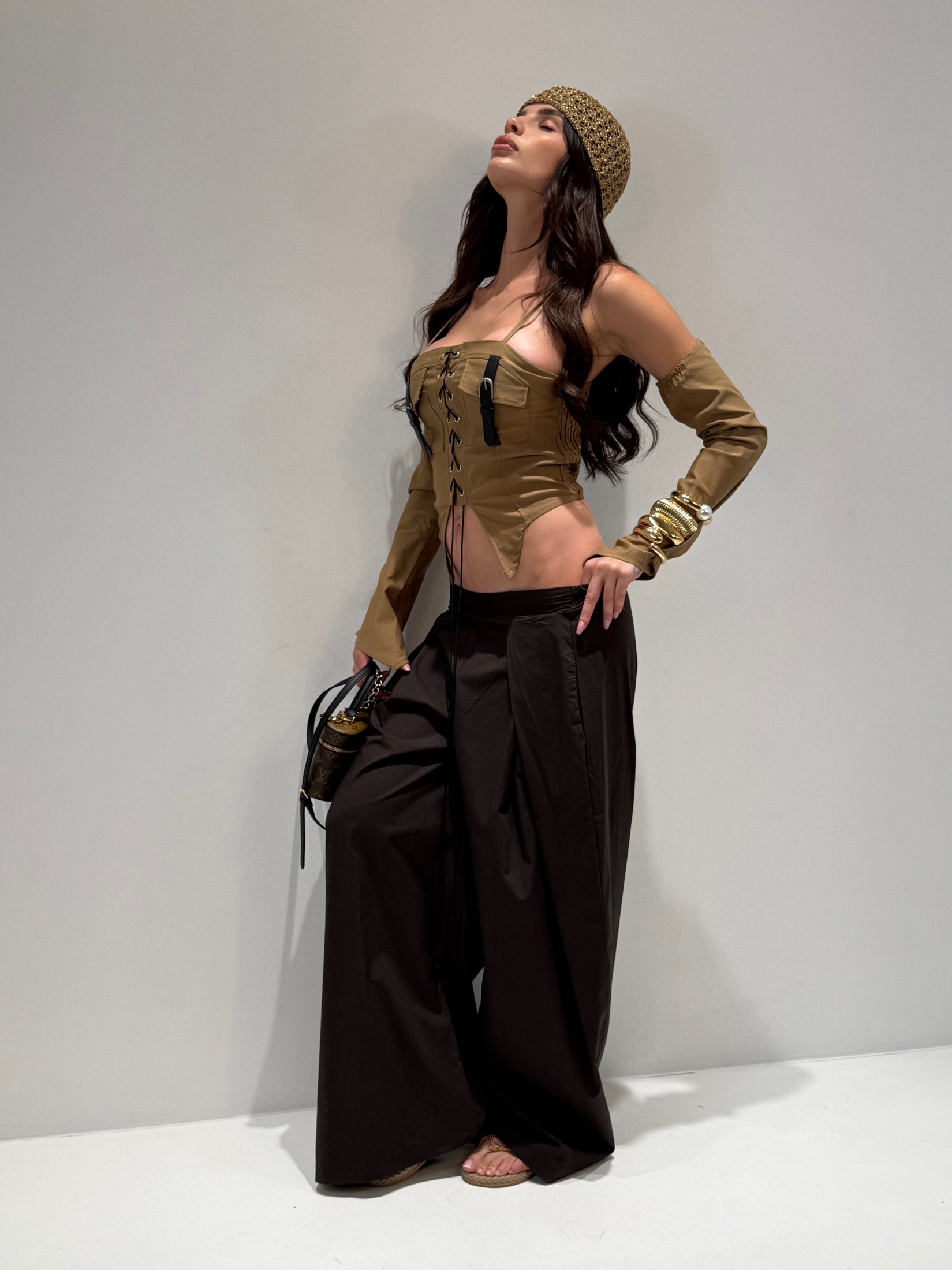 TOP NIGER beige|Colore:Beige
