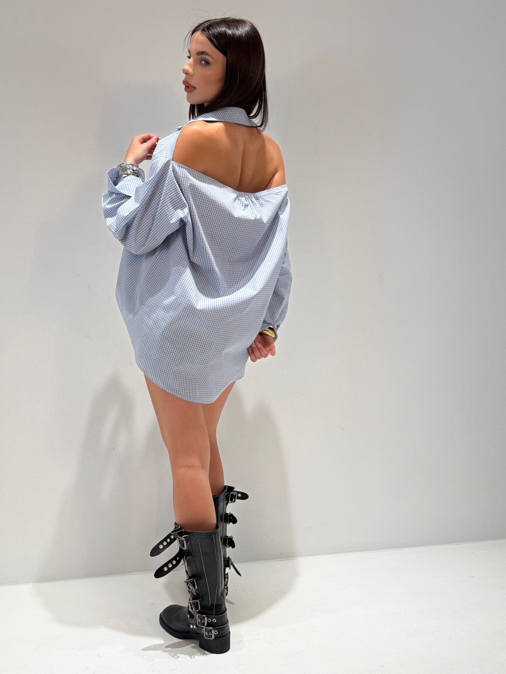 CAMICIA WEST STREET celeste|Colore:Celeste