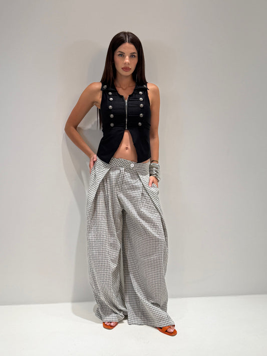 PANTALONE EOLIE FANTASY bianco|Colore:Bianco