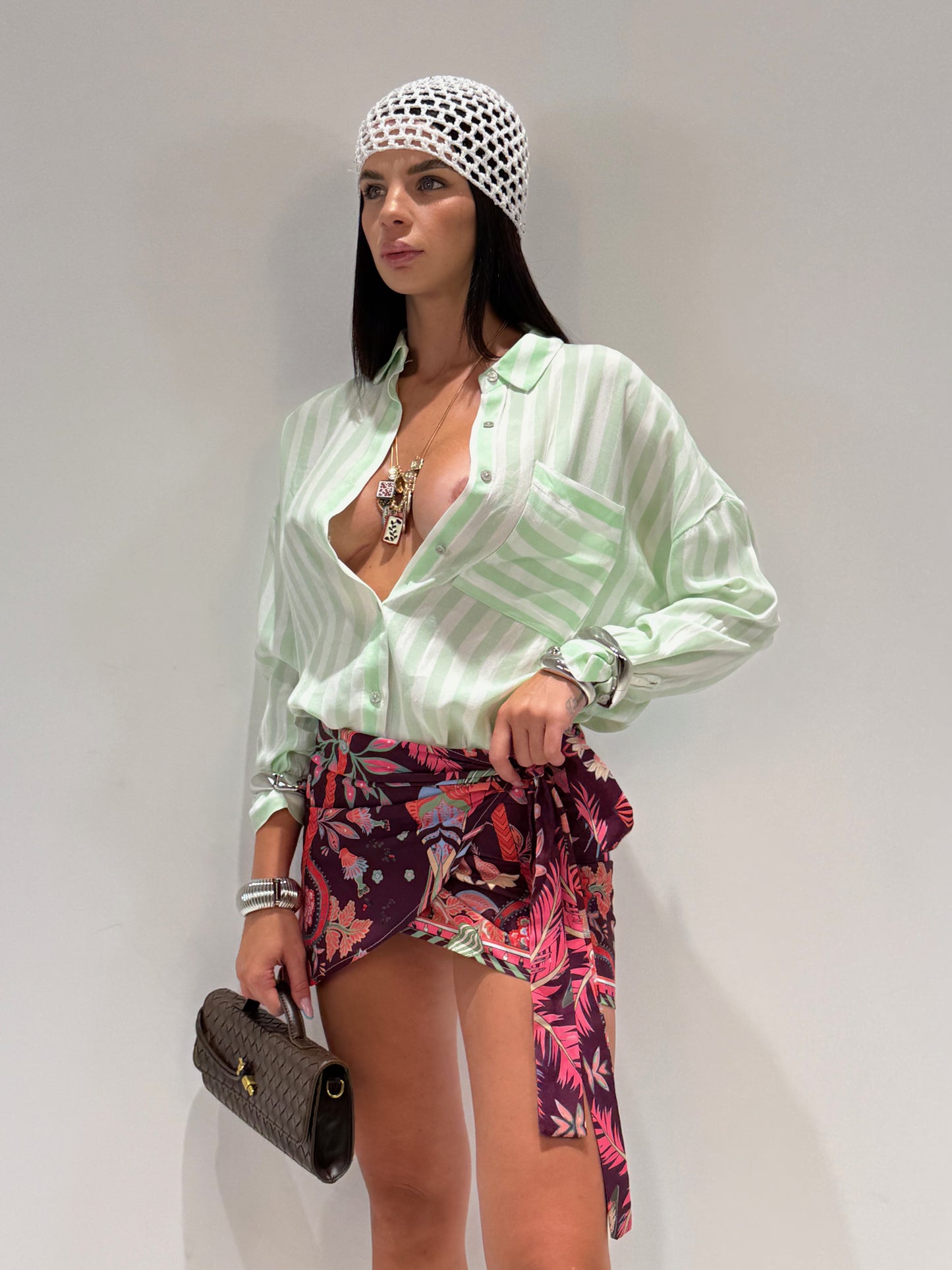 CAMICIA KLIO  verde|Colore:Verde