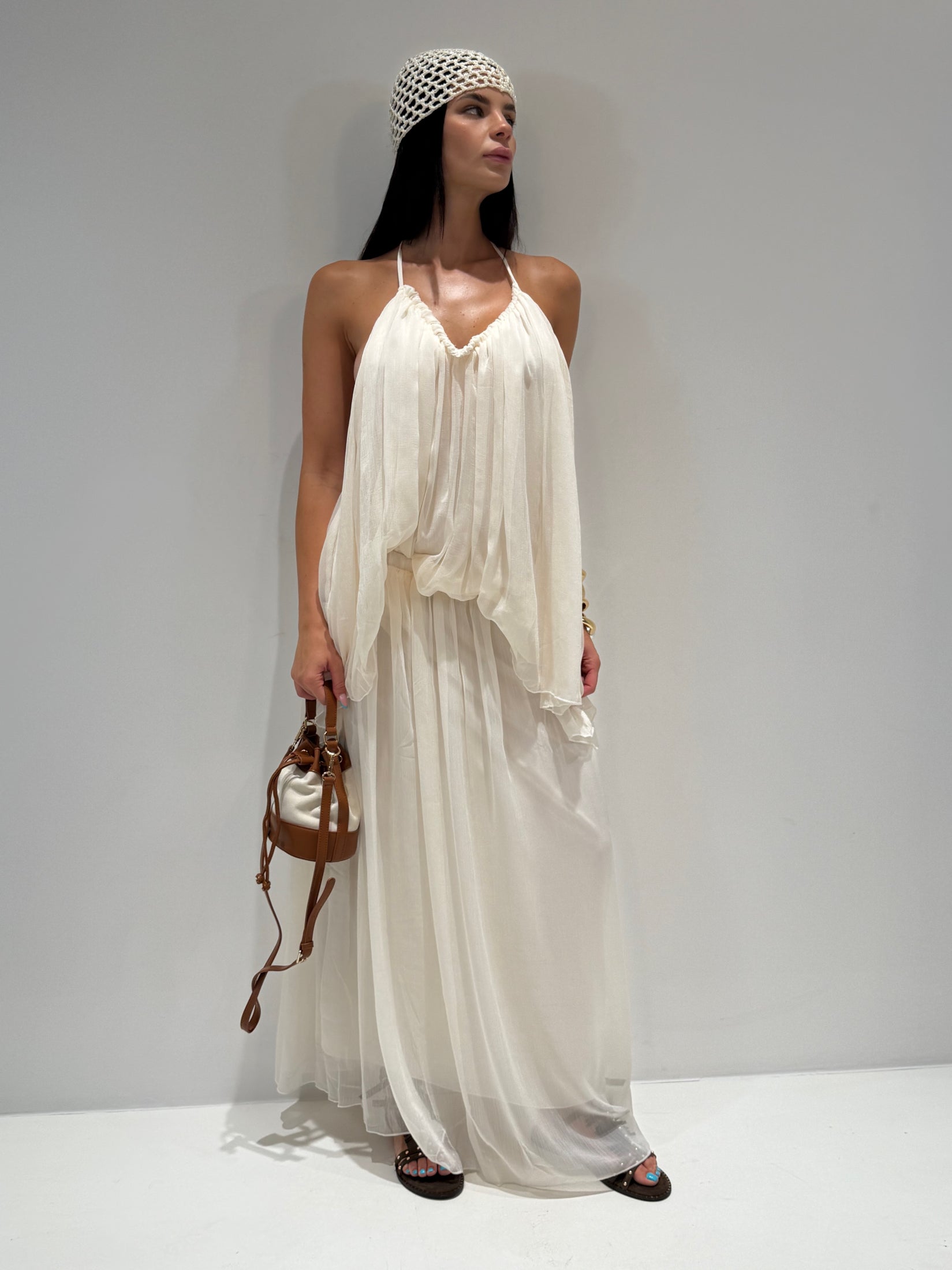 COORDINATO CHIC TROP  ecru|Colore:Ecru