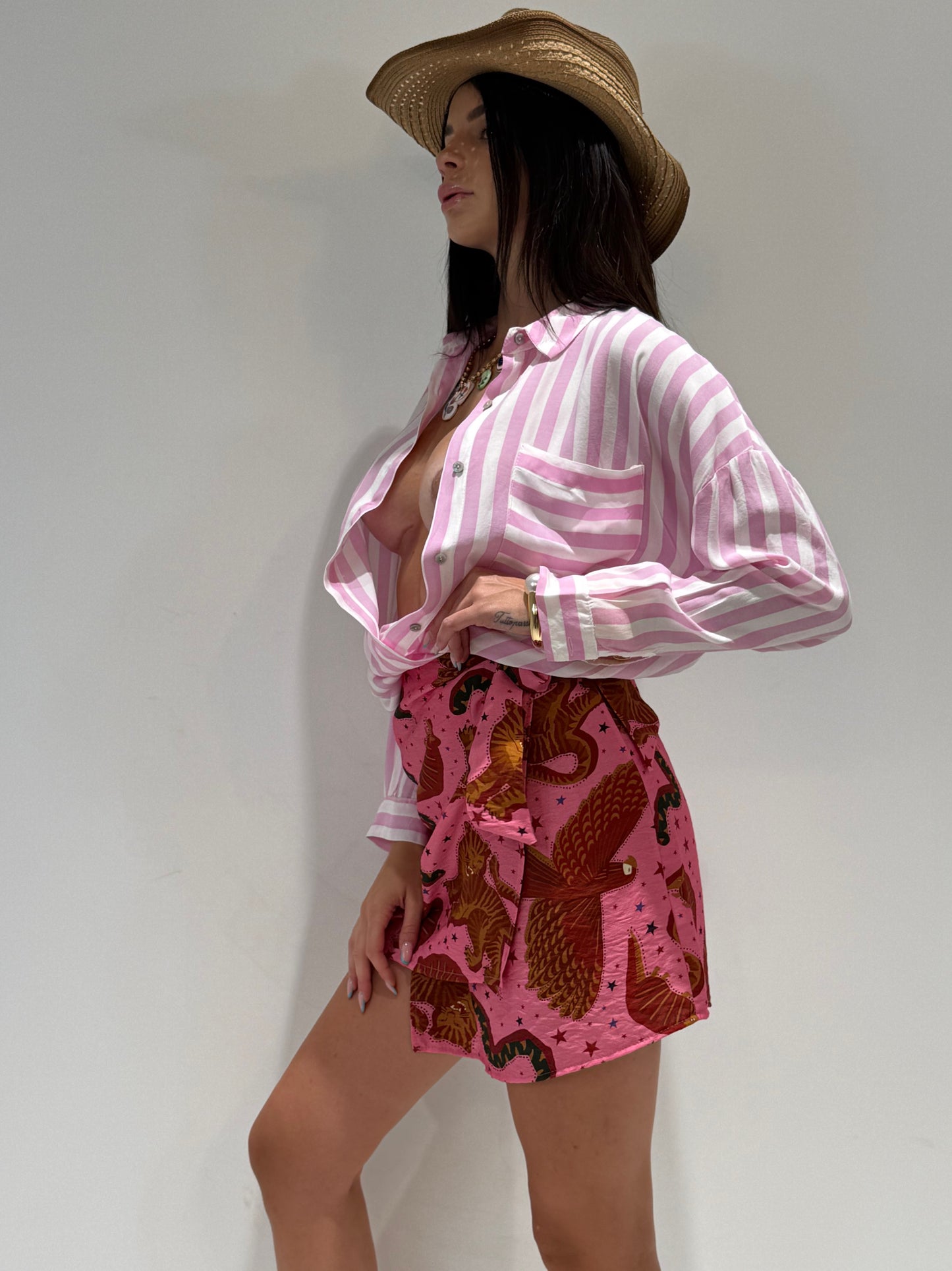 CAMICIA KLIO  rosa|Colore:Rosa